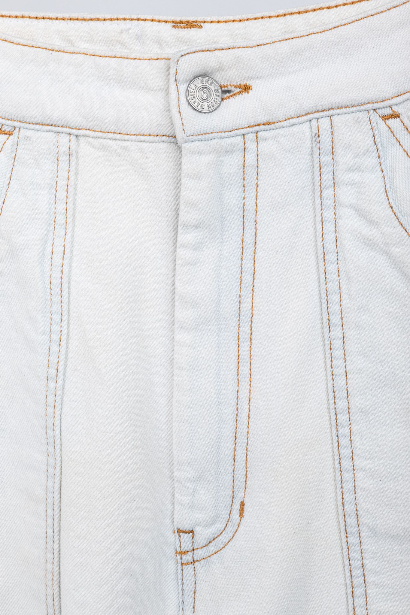 MM6 MM6 Maison Margiela SS22 Runway Wide-Leg Pocket Denim Size 27" / US 4 / IT 40 - 6 Thumbnail