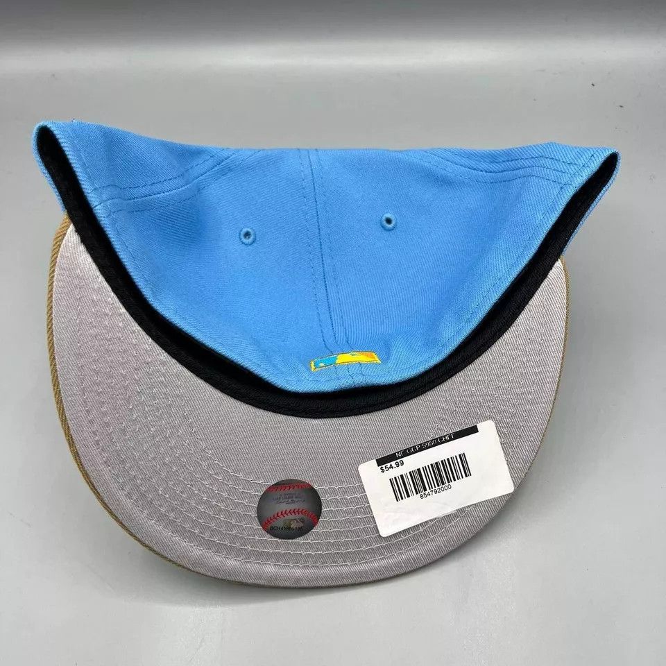 New Era Houston Astros Hat Men 7 5/8 59Fifty New Era MLB Fitted Cap Size ONE SIZE - 7 Thumbnail