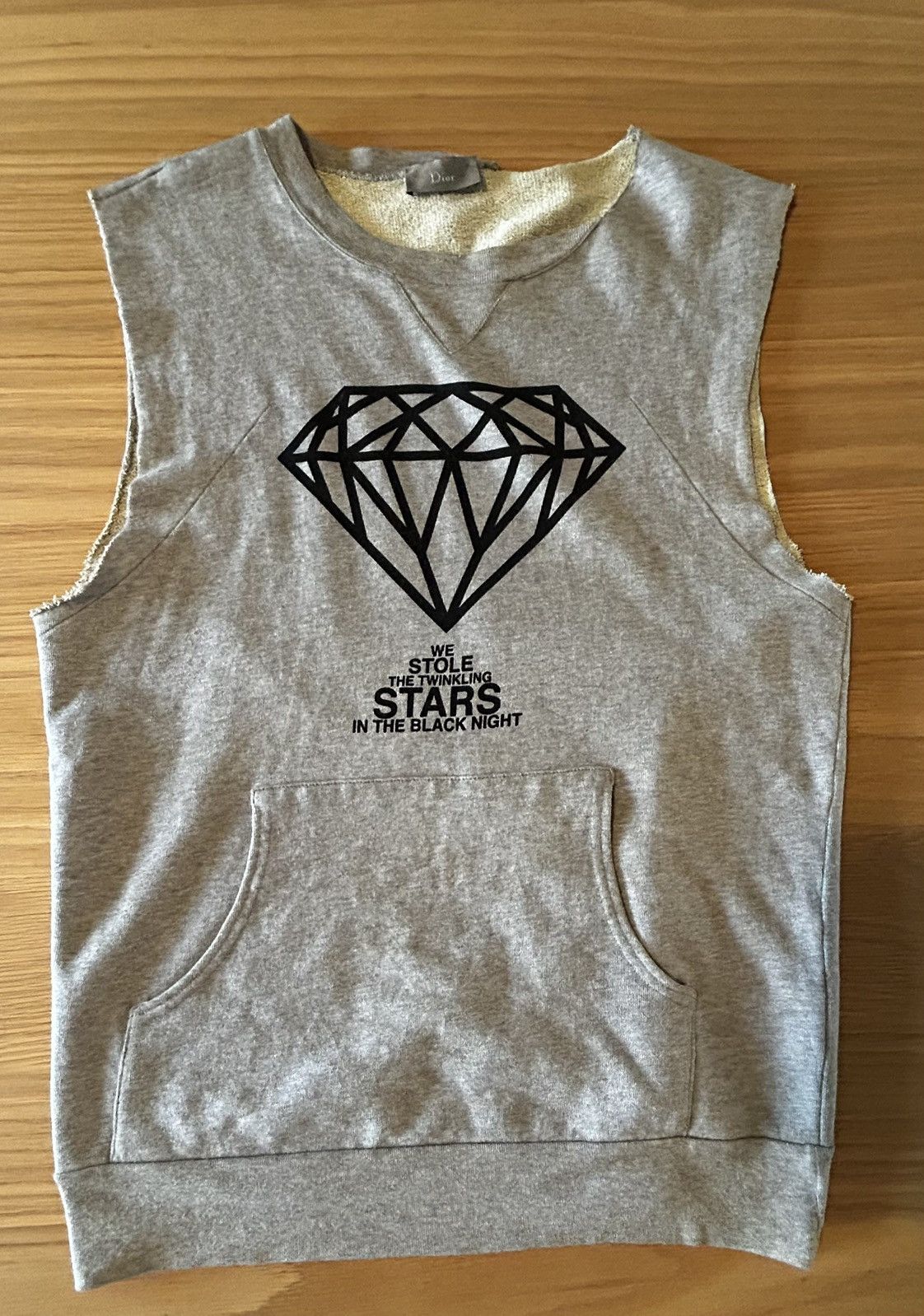 Dior Dior Home S/S 2006 Graphic Sleeveless Sweatshirt Size US M / EU 48-50 / 2 - 4 Thumbnail