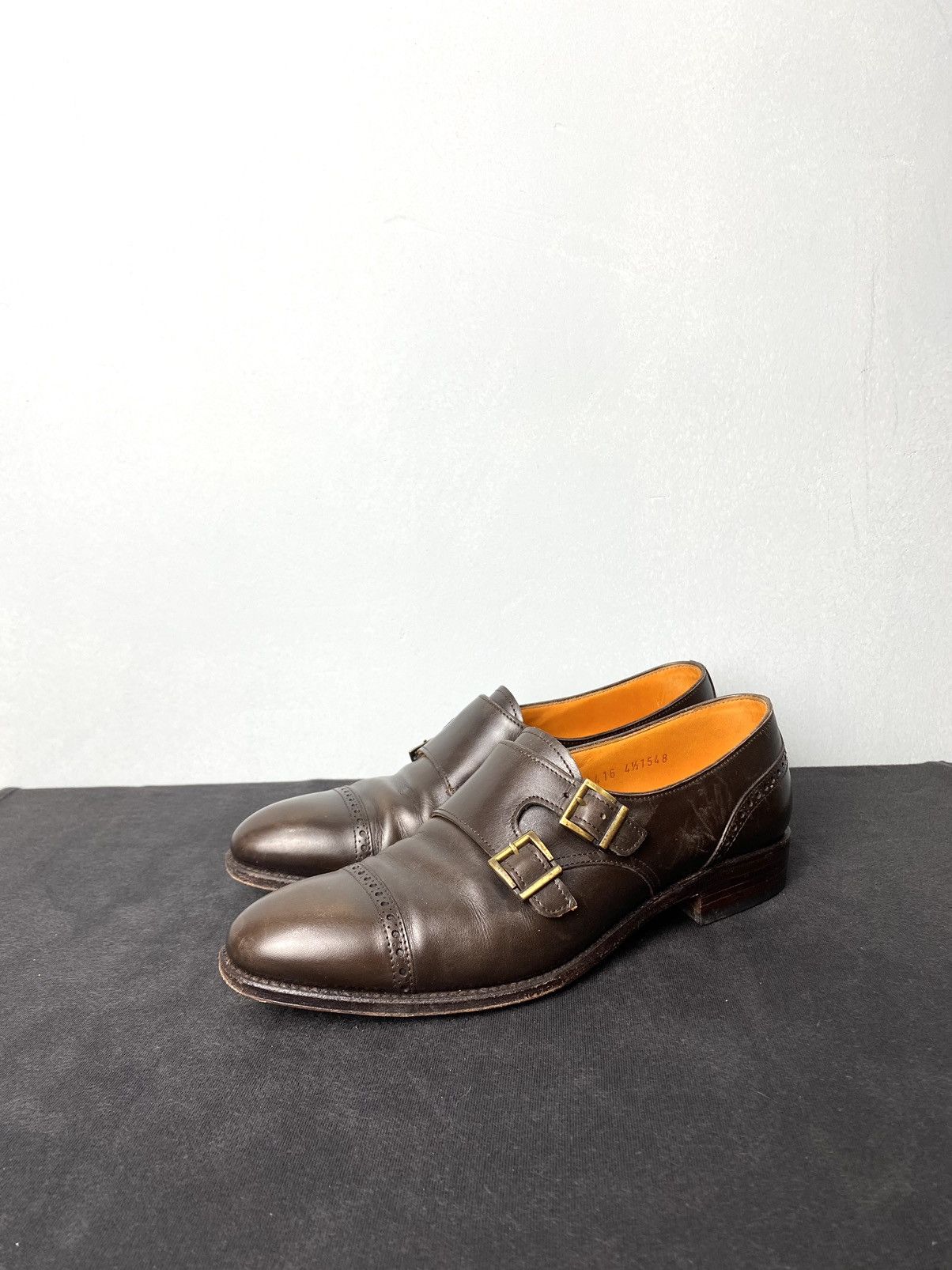 Carmina Carmina Double Monk Strap Shoes Us4.5 36 Size Size US 5 / EU 37 - 1 Thumbnail