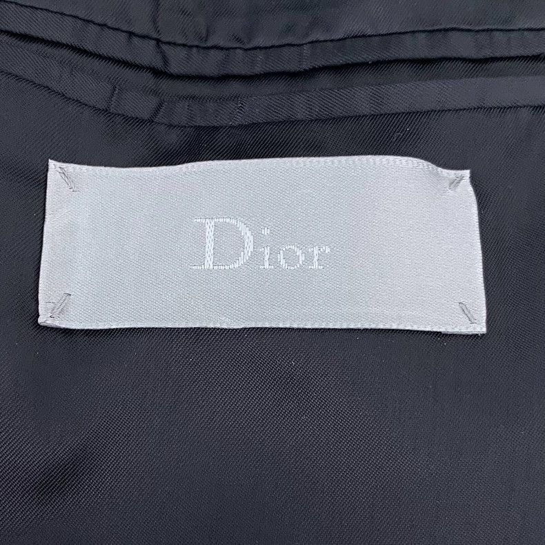 Dior Dior Gray logo letter cursive full print wool V-neck single Size 46R - 5 Thumbnail