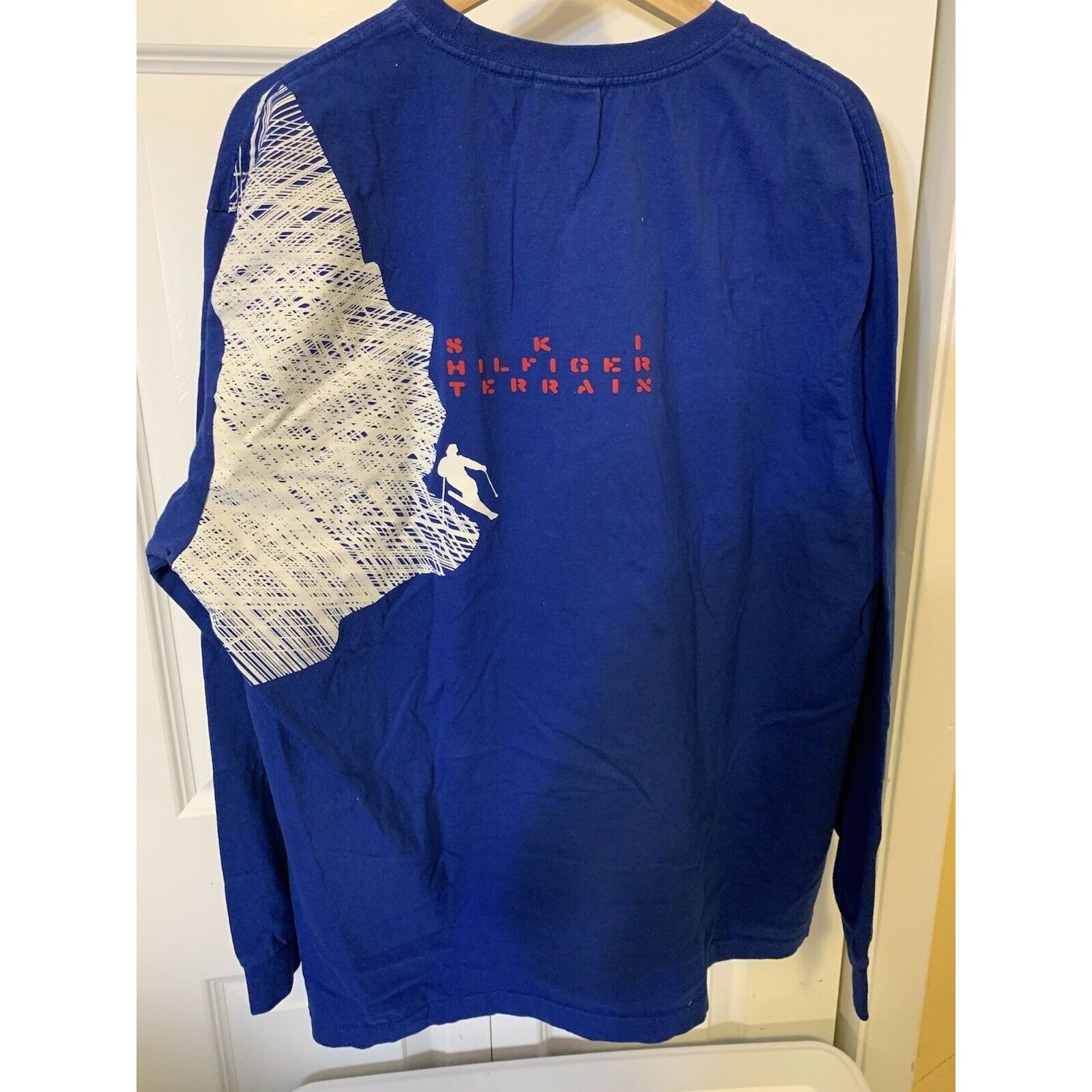 Tommy Hilfiger Vtg Tommy Hilfiger Men’s Sz XL Ski Division Long Sleeve T Sh Size US XL / EU 56 / 4 - 8 Thumbnail