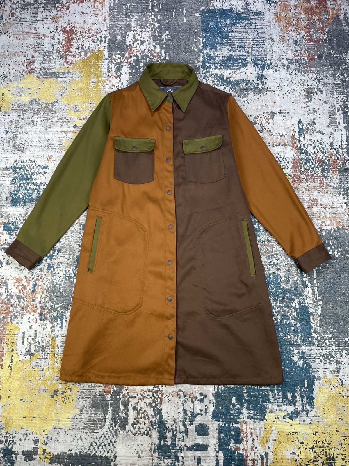 Hypebeast Rare🔥Fieldcore Contrast Colour Block Utility Dress Size S / US 4 / IT 40 - 1 Thumbnail
