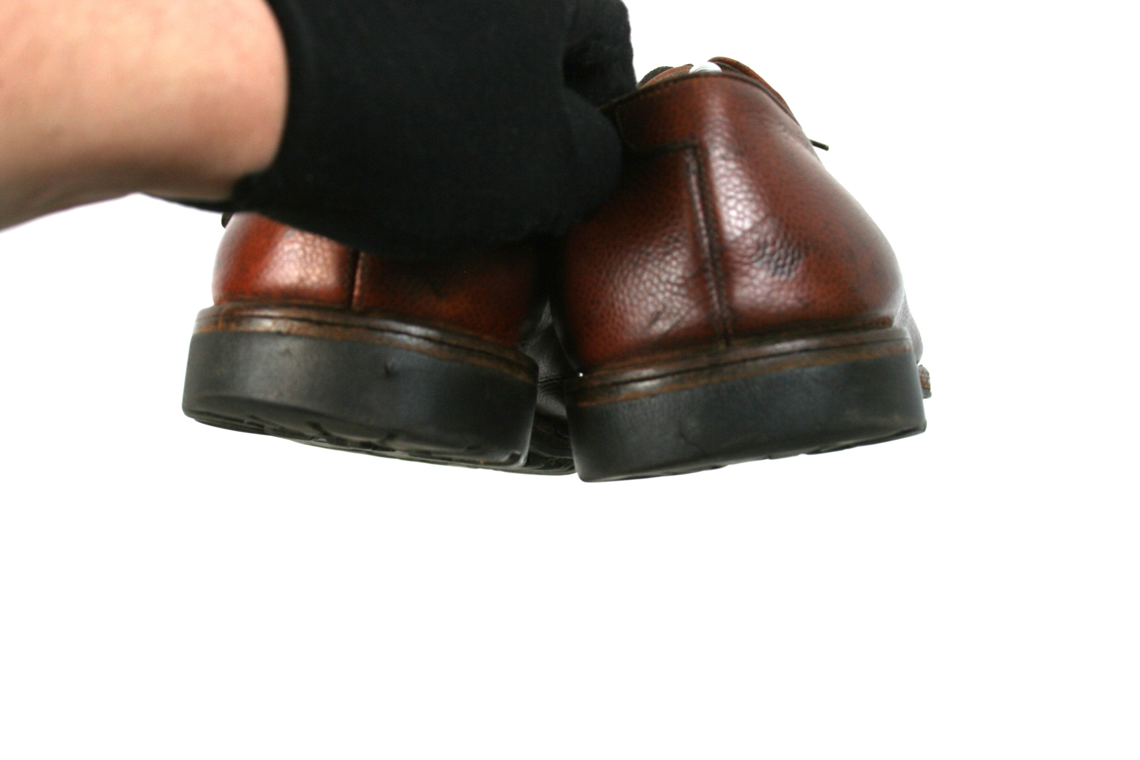 Salvatore Ferragamo 00S Grain Leather Derby Vintage Size US 10 / EU 43 - 13 Thumbnail
