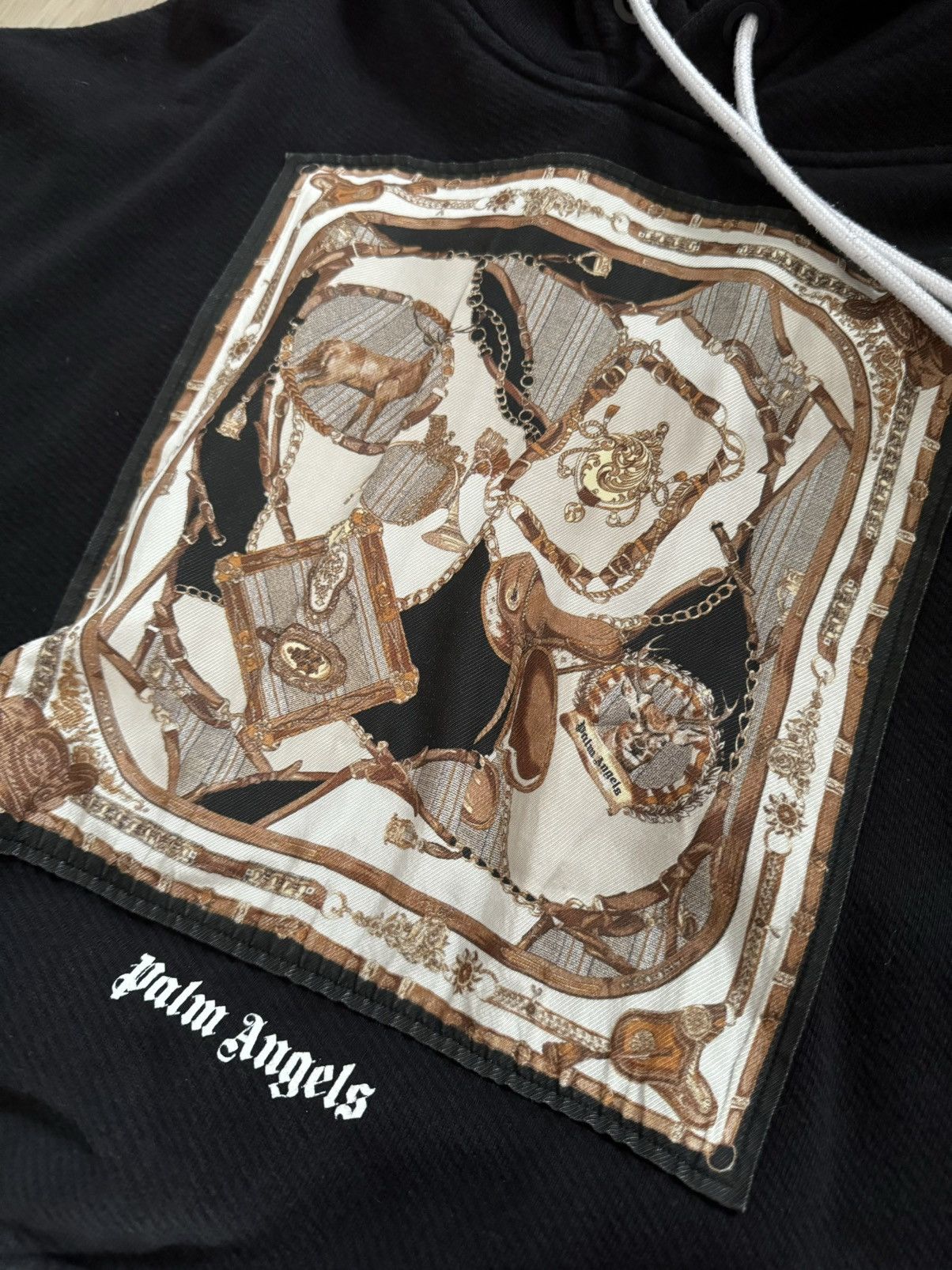 Palm Angels PALM ANGELS hoodie size S OVERSIZED ( study photos for measu Size US S / EU 44-46 / 1 - 6 Thumbnail