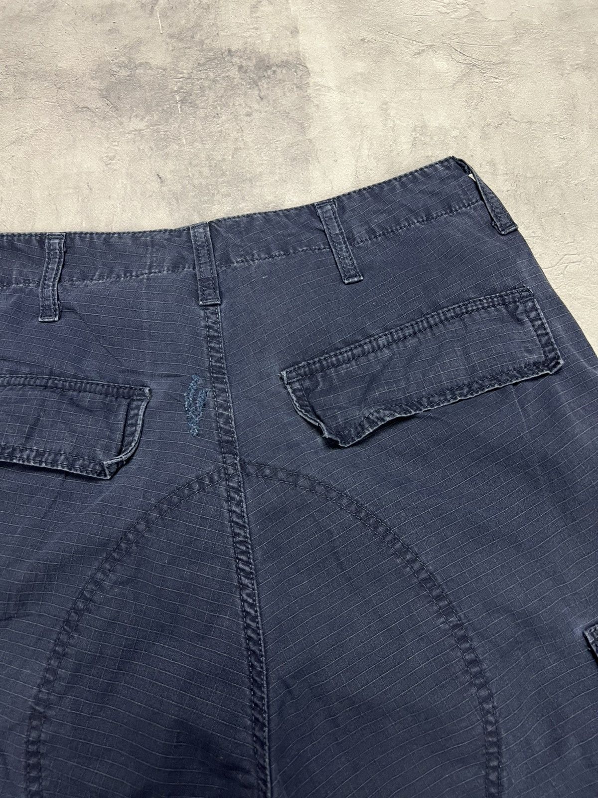 Carhartt × Vintage Carhartt Cargo Pants Men's 30x32 Blue Vintage Size US 32 / EU 48 - 13 Thumbnail