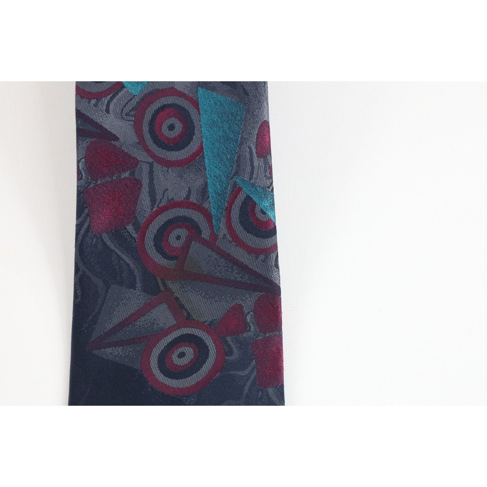 Vintage Vintage 80s 90s Streetwear Abstract Cubist Art Neck Tie Size ONE SIZE - 2 Thumbnail