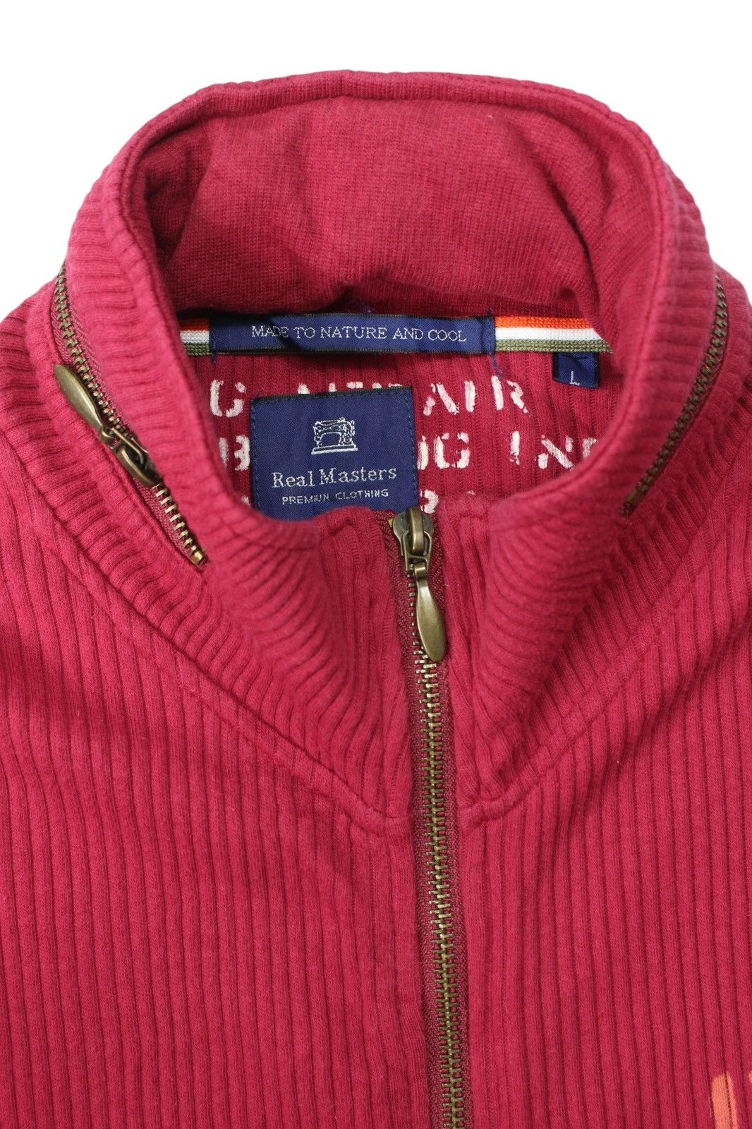 Hysteric Glamour REAL MASTERS CO MADE TO NATURE & COOL MILITARY KNIT JACKET Size US L / EU 52-54 / 3 - 7 Thumbnail