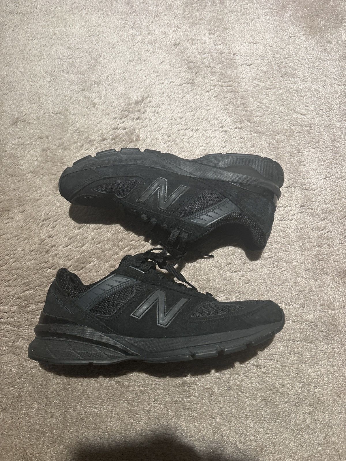 New Balance New Balance 990 V5 Triple black Size US 10.5 / EU 43-44 - 6 Thumbnail