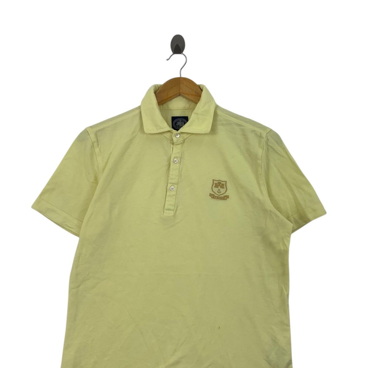 J. Press Vintage J. PRESS CAMBRIDGE Embroidered Logo Polo Tee Size M / US 6-8 / IT 42-44 - 2 Thumbnail
