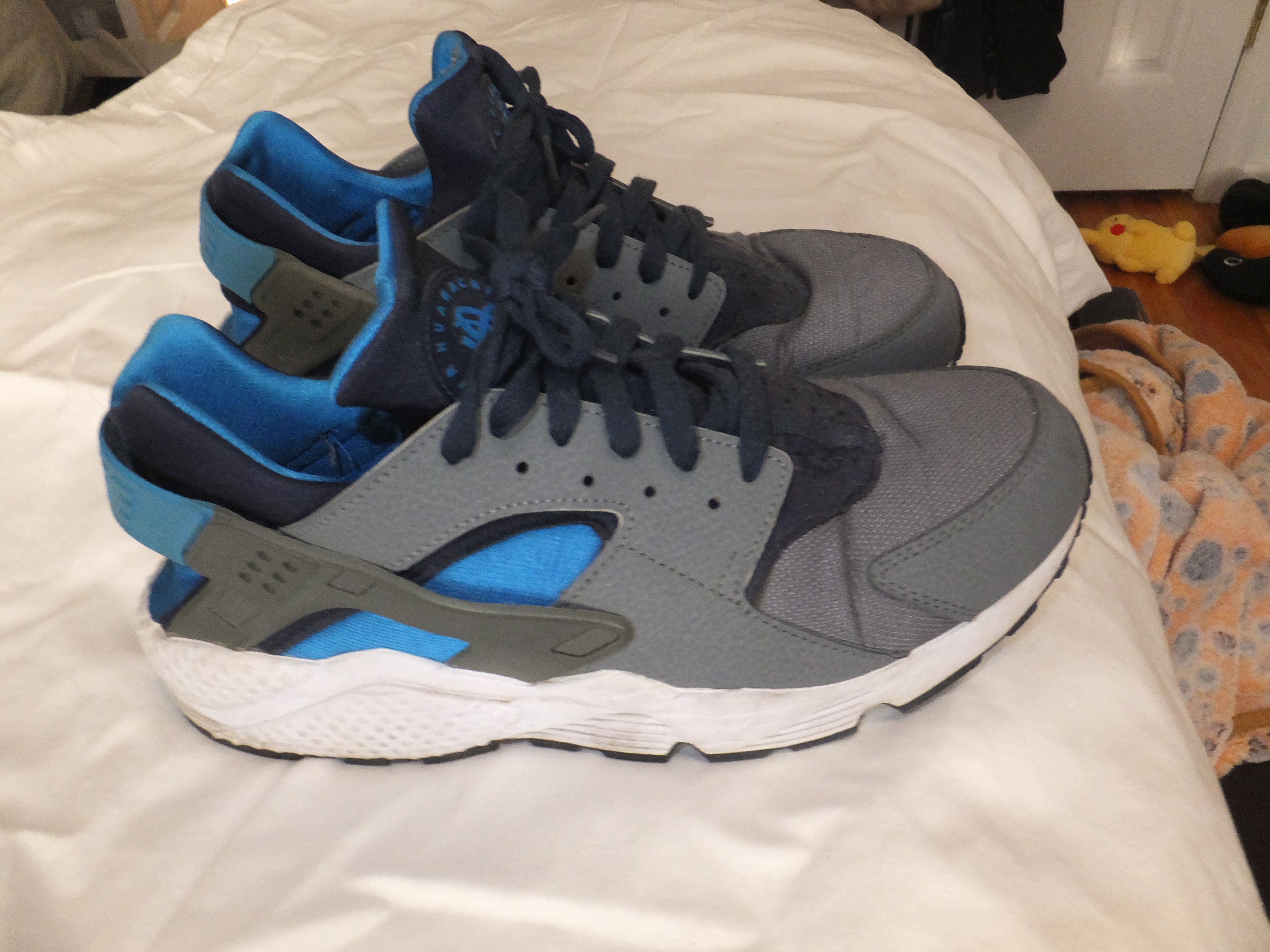 Nike Nike Air Huarache Gray - Size 11.5 Size US 11.5 / EU 44-45 - 2 Thumbnail