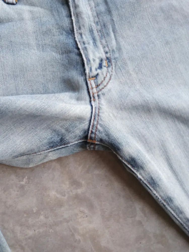 Japanese Brand Vintage Edwin Distressed Jeans 30x30 Size US 30 / EU 46 - 5 Thumbnail