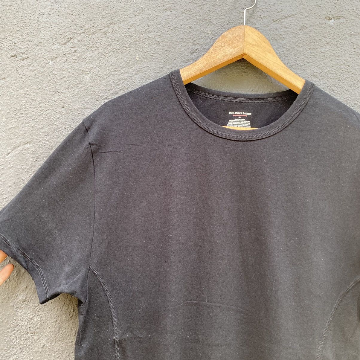 Polo Ralph Lauren Polo Ralph Lauren Black Tee ERD GRUNGE THRASHED FADED Size US M / EU 48-50 / 2 - 3 Thumbnail