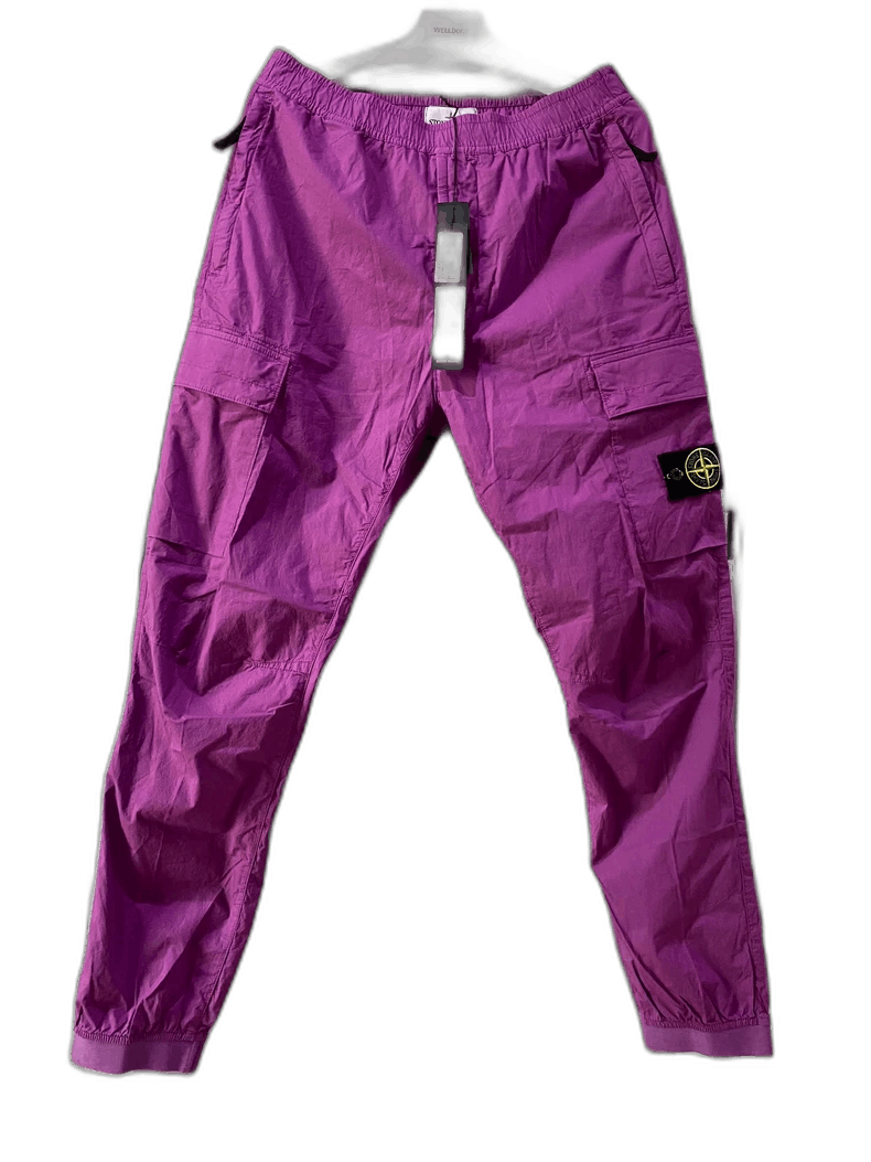 Stone Island Stone Island Casual Sports Pants Purple-yf Size US 32 / EU 48 - 1 Thumbnail