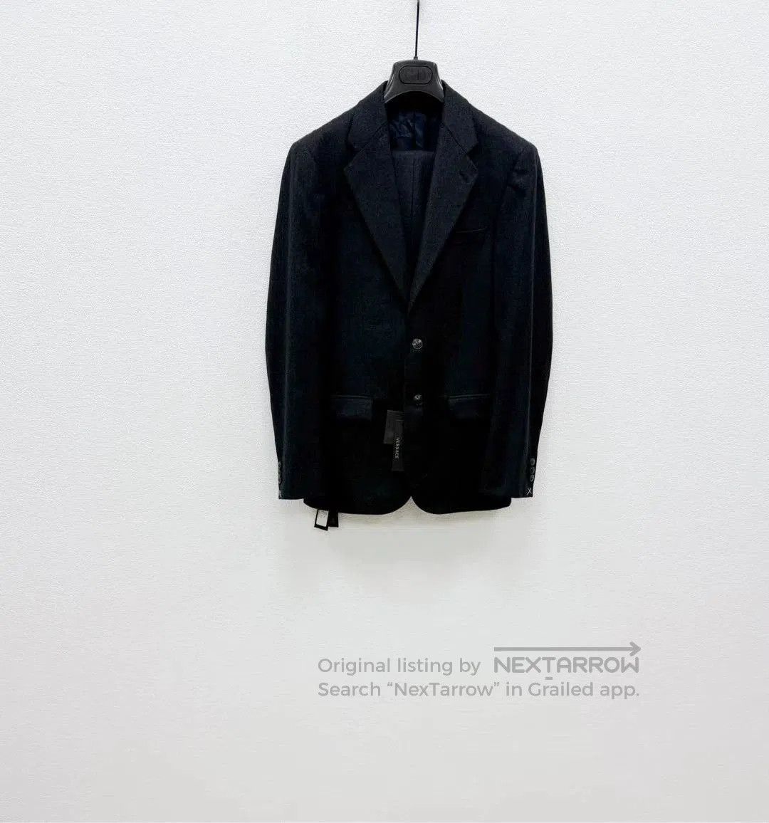 Versace VERSACE Wool Elastic Suit Set. Size US XS / EU 42 / 0 - 1 Thumbnail