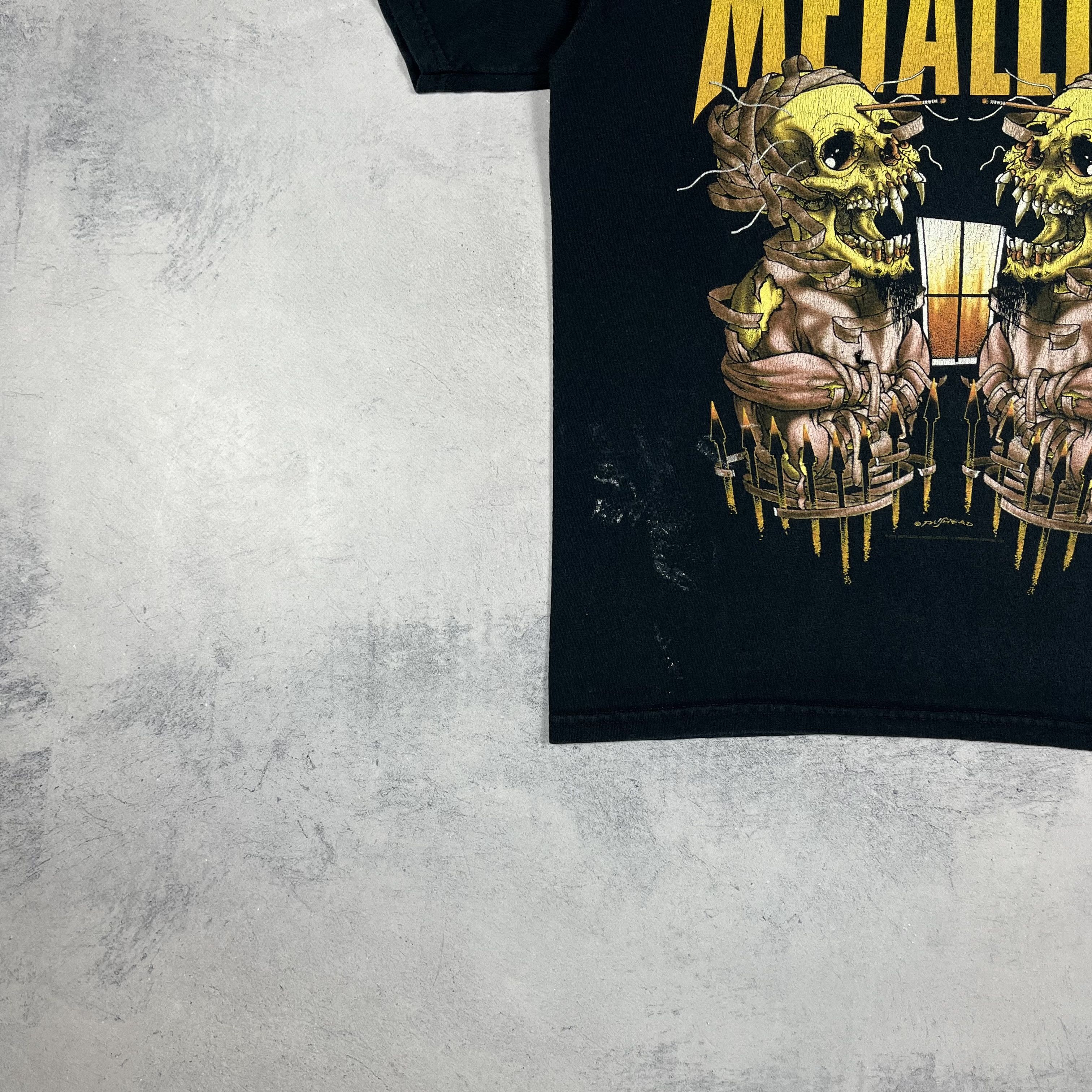 Band Tees Vintage Metallica Pushead Rare Rock Band T Shirt 00’s Size US M / EU 48-50 / 2 - 5 Thumbnail