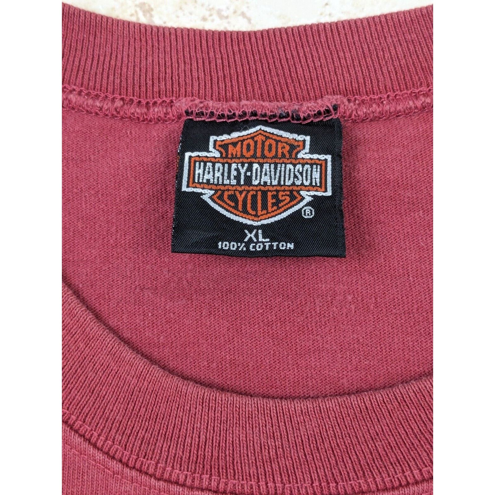 Harley Davidson Vtg Harley Davidson Long Sleeve Shirt Kelley's Grand Rapids Size US XL / EU 56 / 4 - 3 Thumbnail