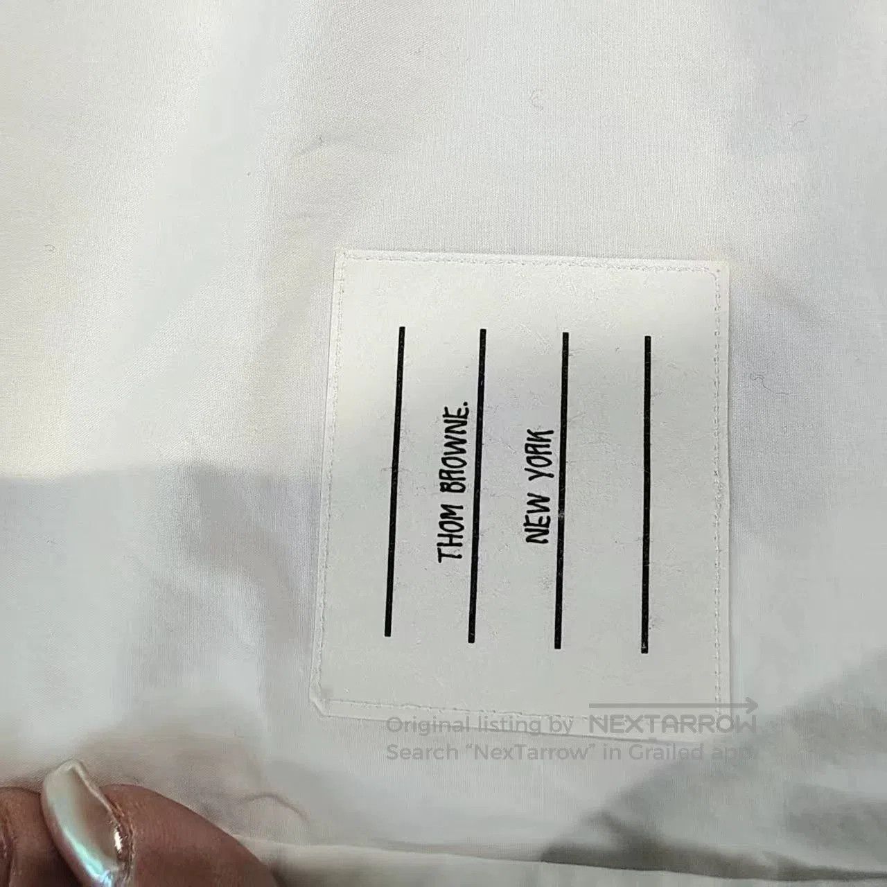 Thom Browne Thom Browne Striped Long Sleeve Shirt. Size US M / EU 48-50 / 2 - 4 Thumbnail