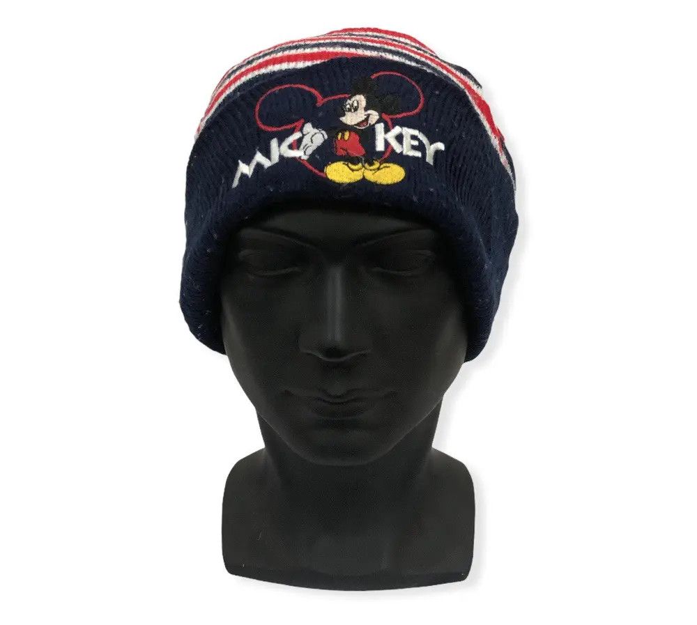 Disney × Mickey Mouse Vintage Mickey Mouse Cartoon Beanie Hat Size ONE SIZE - 1 Thumbnail