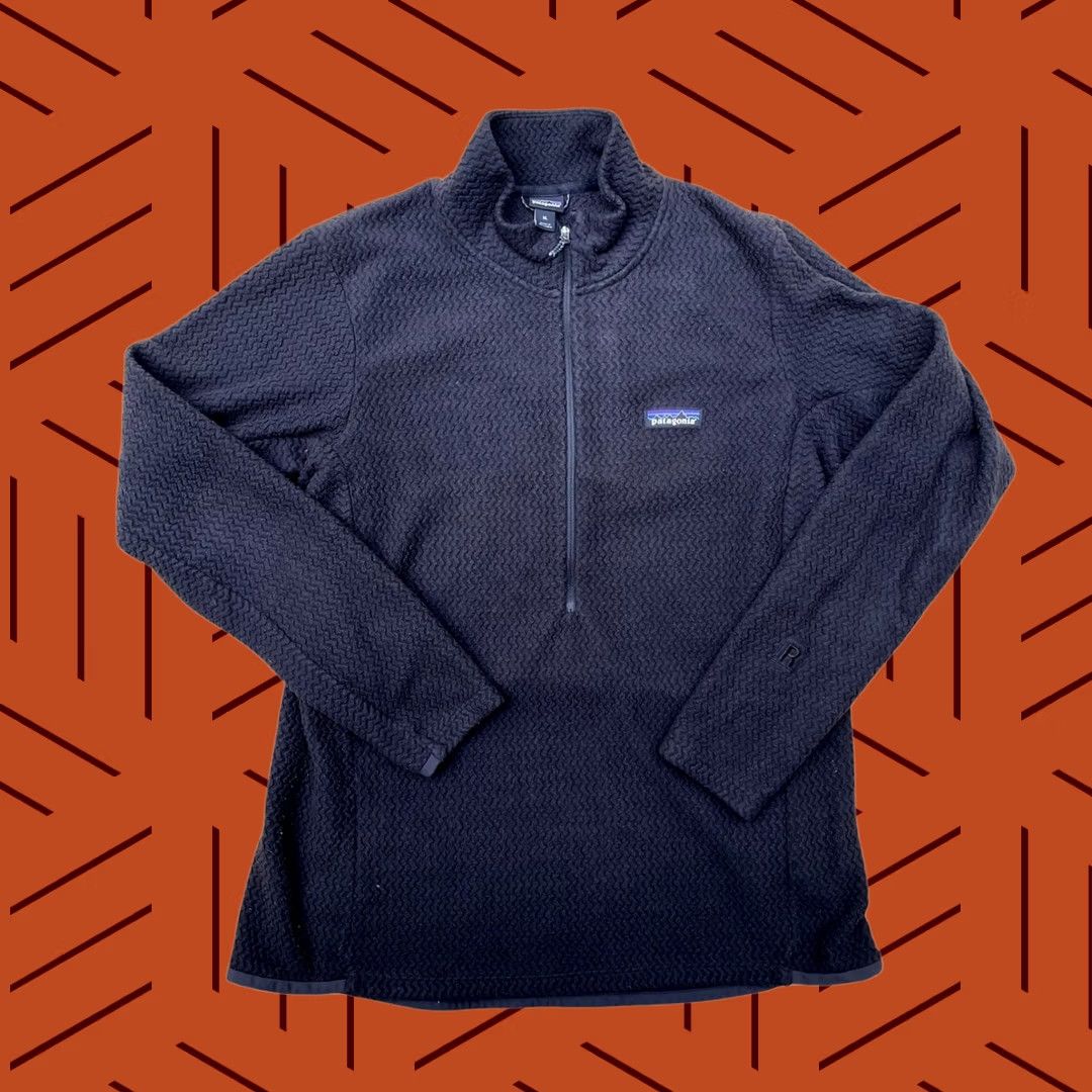 Patagonia Patagonia Women's R1 Air Zip-Neck Fleece Jacket XL Black Size XL / US 12-14 / IT 48-50 - 1 Thumbnail