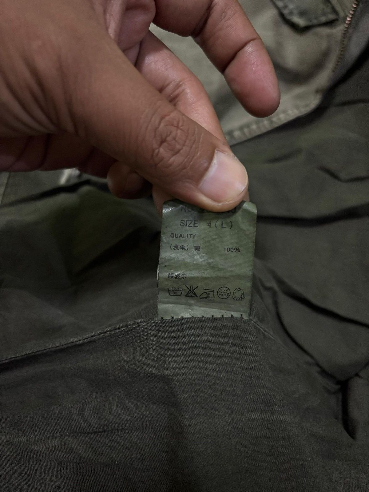 14th Addiction × JACKROSE Jack Rose M65 Field Jacket Distressed Military fashion Size US M / EU 48-50 / 2 - 17 Thumbnail