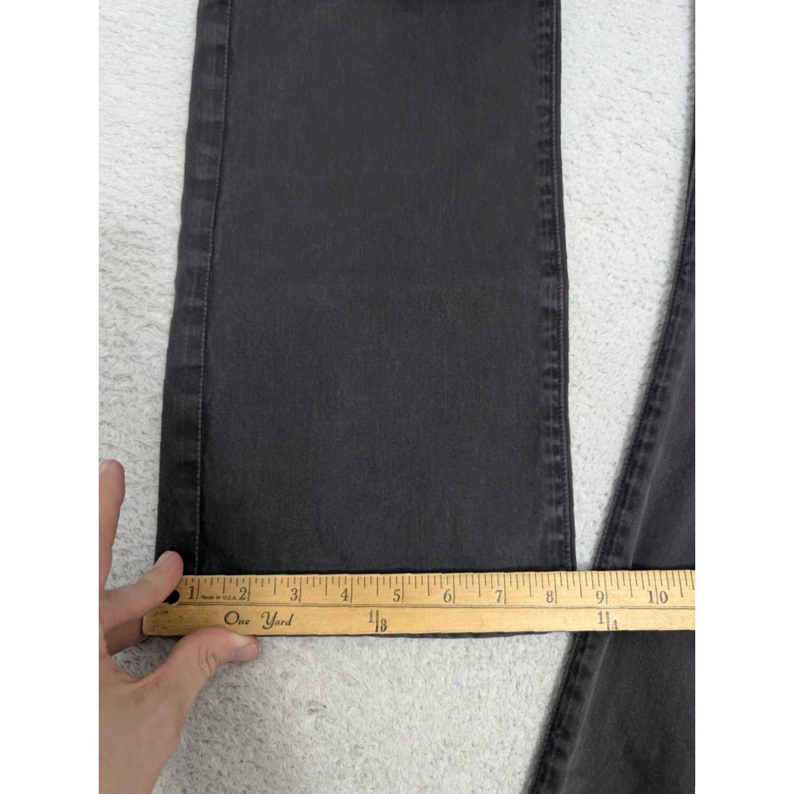 Vintage VINTAGE AG Adriano Goldschmied 5 Pocket Pants Mens 33 Gray Straight Leg The Protégé 90s? Size US 33 - 7 Thumbnail
