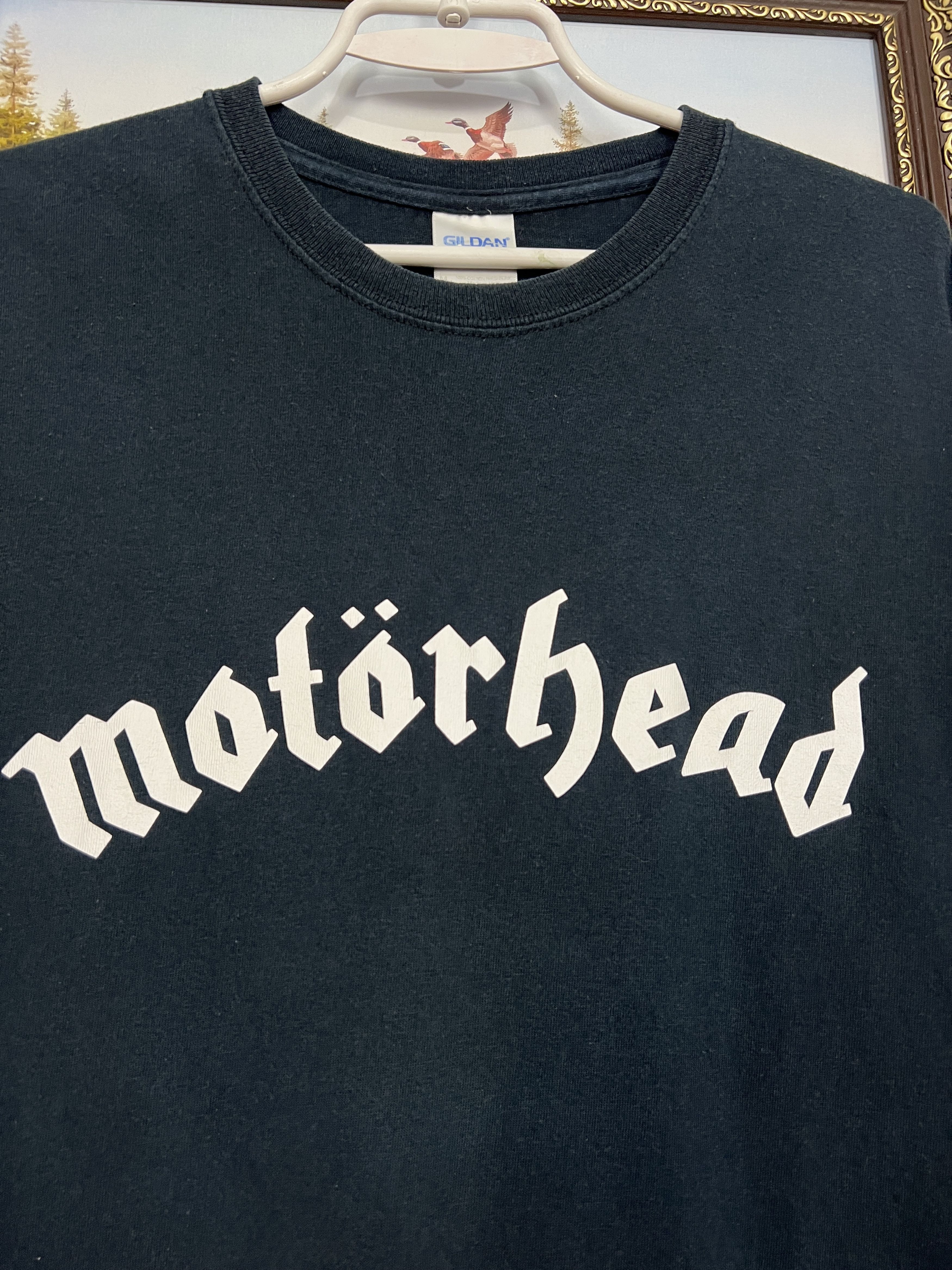 Vintage Vintage Motorhead Band Tee Over Print Shirt Big Logo Rare Size US M / EU 48-50 / 2 - 3 Thumbnail
