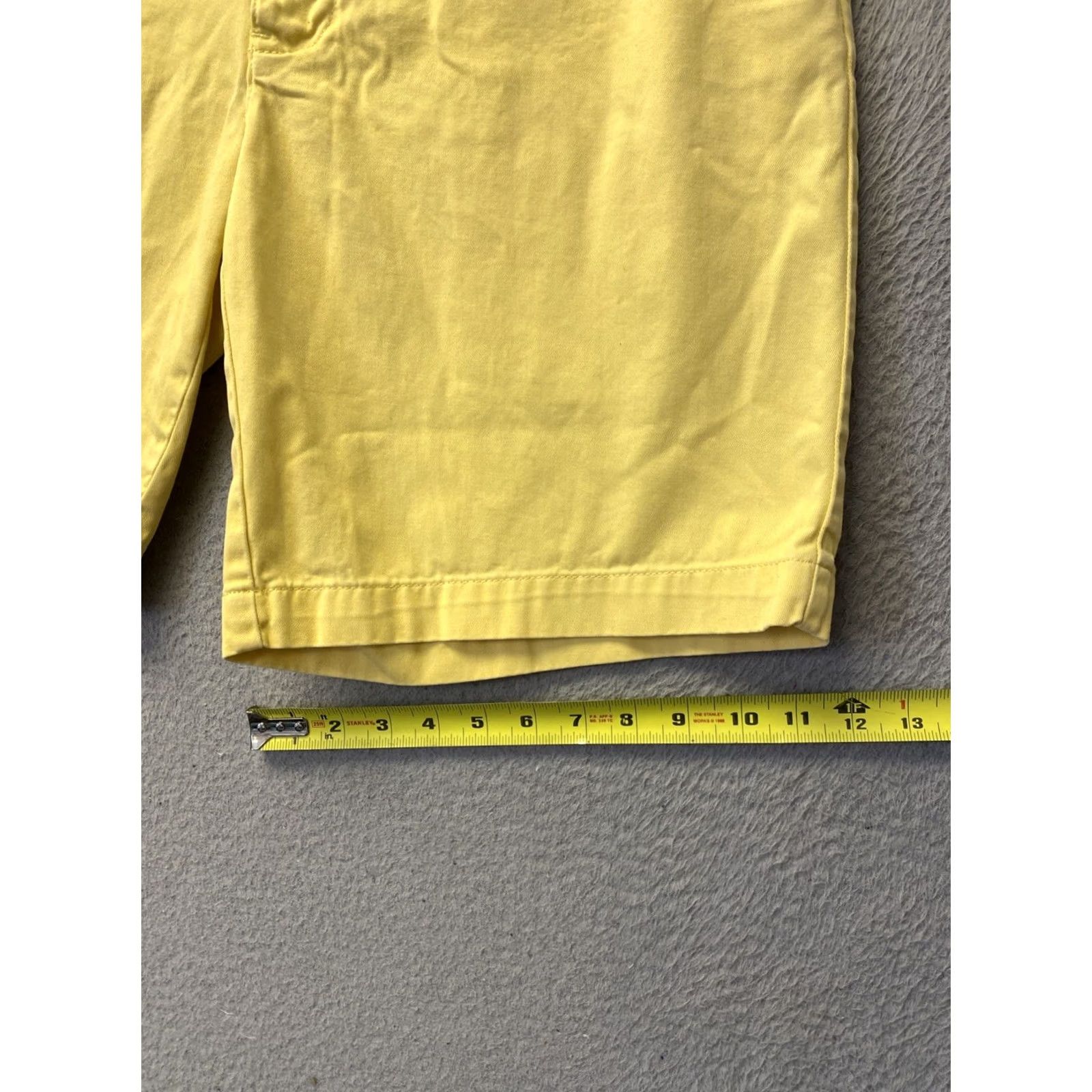 Polo Ralph Lauren Polo Ralph Lauren Shorts Bermuda 34 Yellow 100% Cotton Button Mens Beach Spring Chino Regular 34 Size 24" / US 00 / IT 34 - 6 Thumbnail