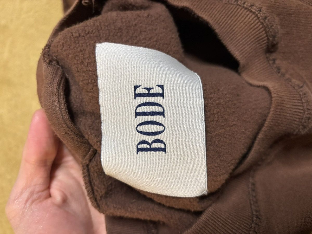 Bode BODE x SSENSE exclusive brown logo sweatshirt Size US M / EU 48-50 / 2 - 7 Thumbnail