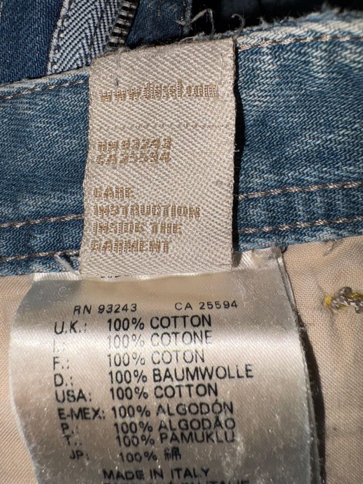 Diesel Diesel Vintage Denim Jeans Size US 29 - 9 Thumbnail