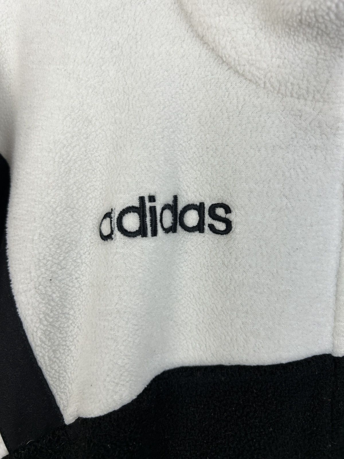 Adidas 90s Vintage Adidas Germany DFB 1996 World Cup Fleece Jacket Size US XL / EU 56 / 4 - 3 Thumbnail