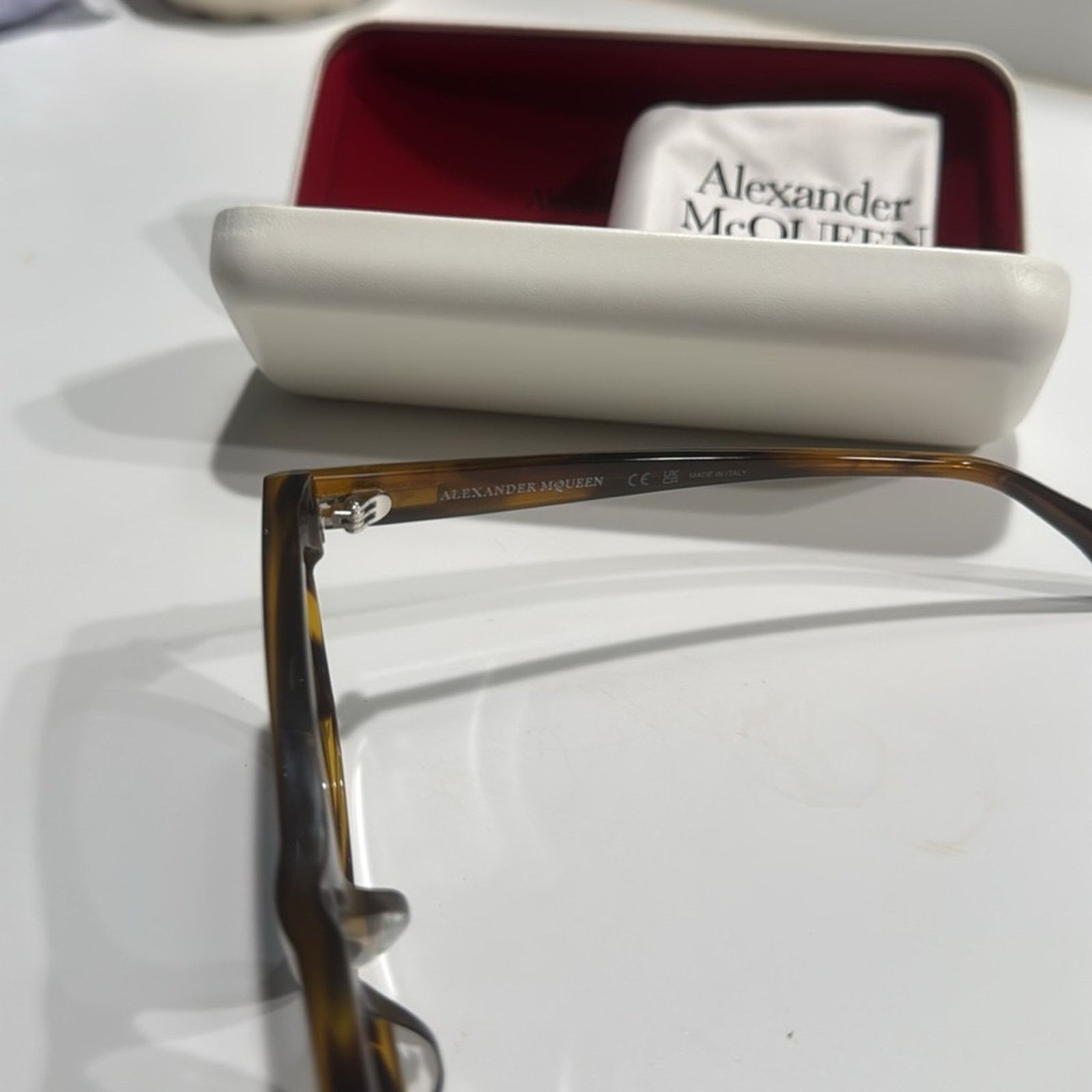 Alexander McQueen McQueen 56mm Square Sunglasses Size ONE SIZE - 7 Thumbnail