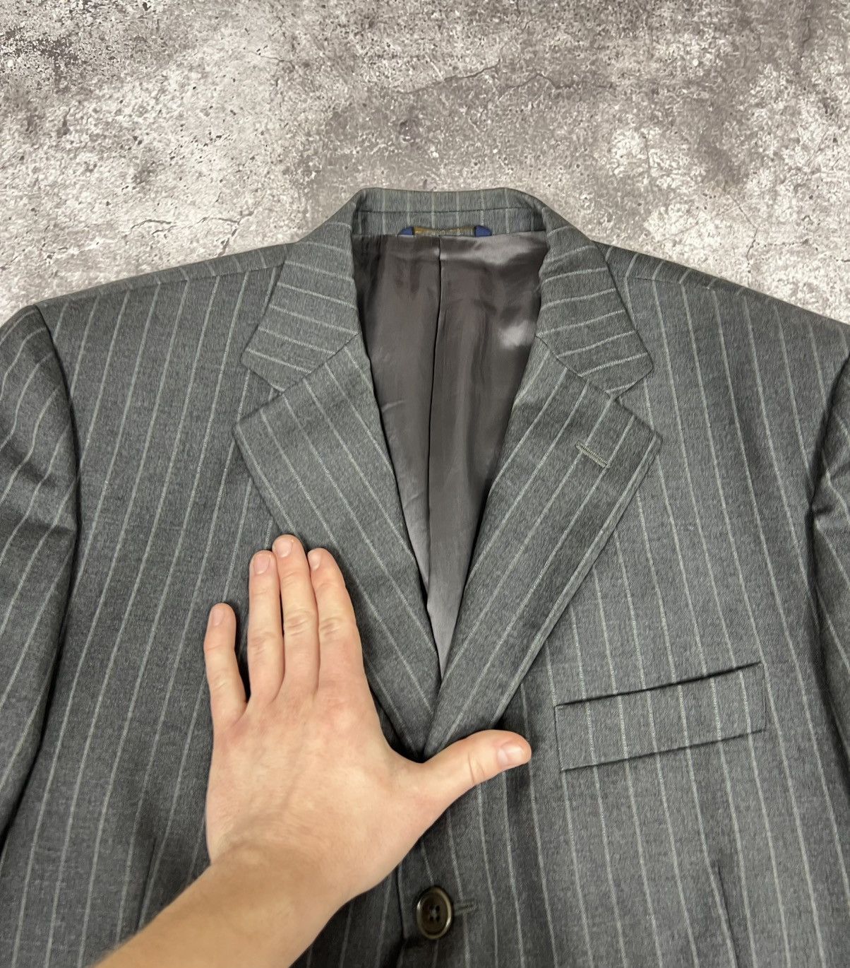 Brooks Brothers Brooks Brothers Ing Loro Piana Wool Blazer Jacket Size 52R - 9 Thumbnail