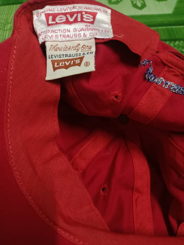 Levi's Vintage Clothing Vintage Rare 90's Levi's Cap University 1850 Size ONE SIZE - 3 Thumbnail