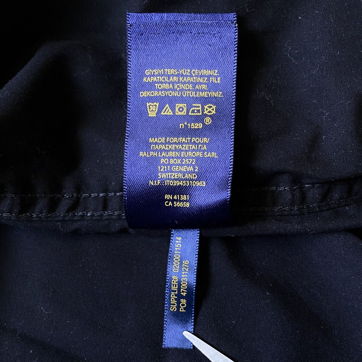 Polo Ralph Lauren Polo Ralph Lauren RL Brooklyn 67 Black Bomber College Jacket Size US M / EU 48-50 / 2 - 22 Thumbnail