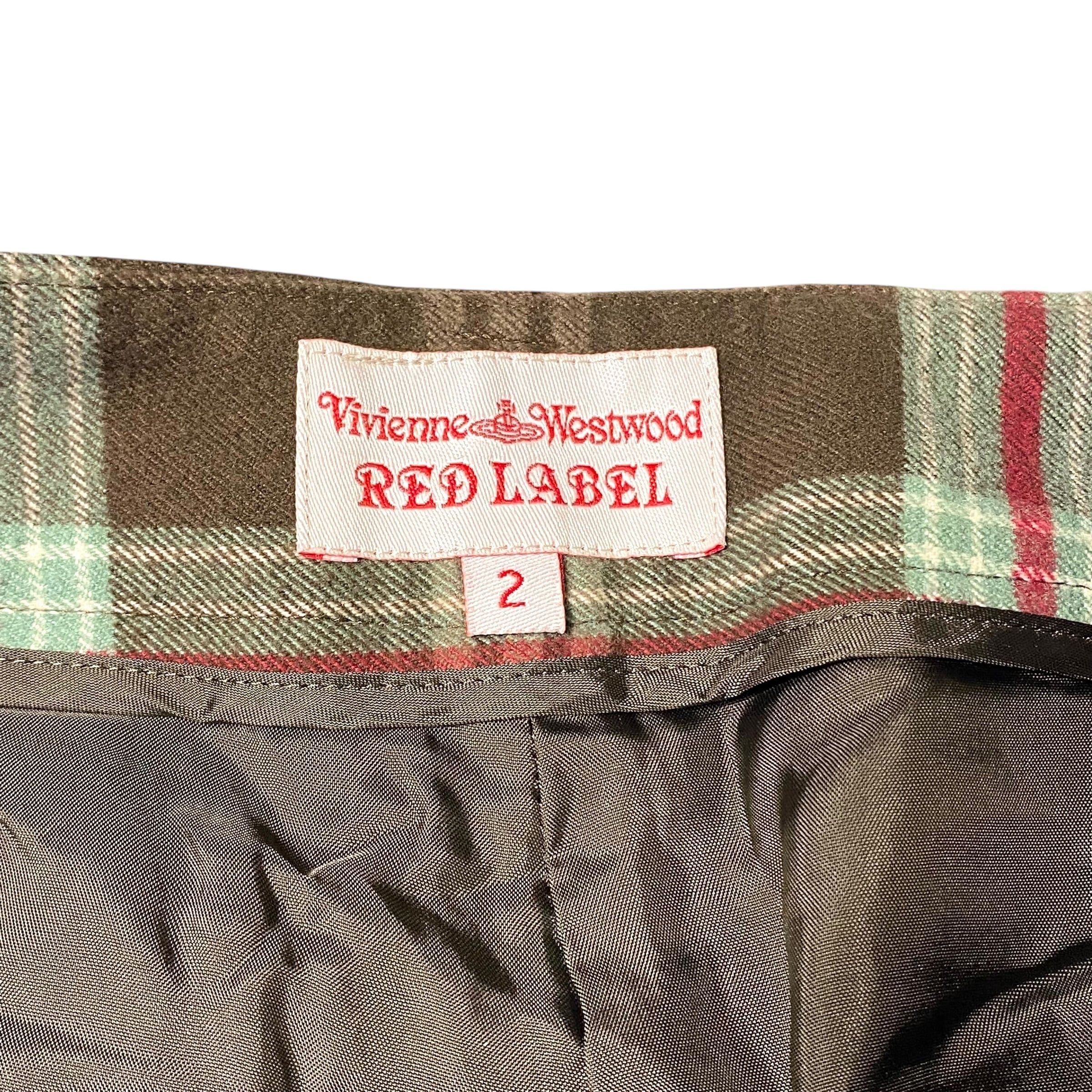 Vivienne Westwood Vivienne Westwood Red Label Cotton Pants Plaid Size 28" / US 6 / IT 42 - 5 Thumbnail