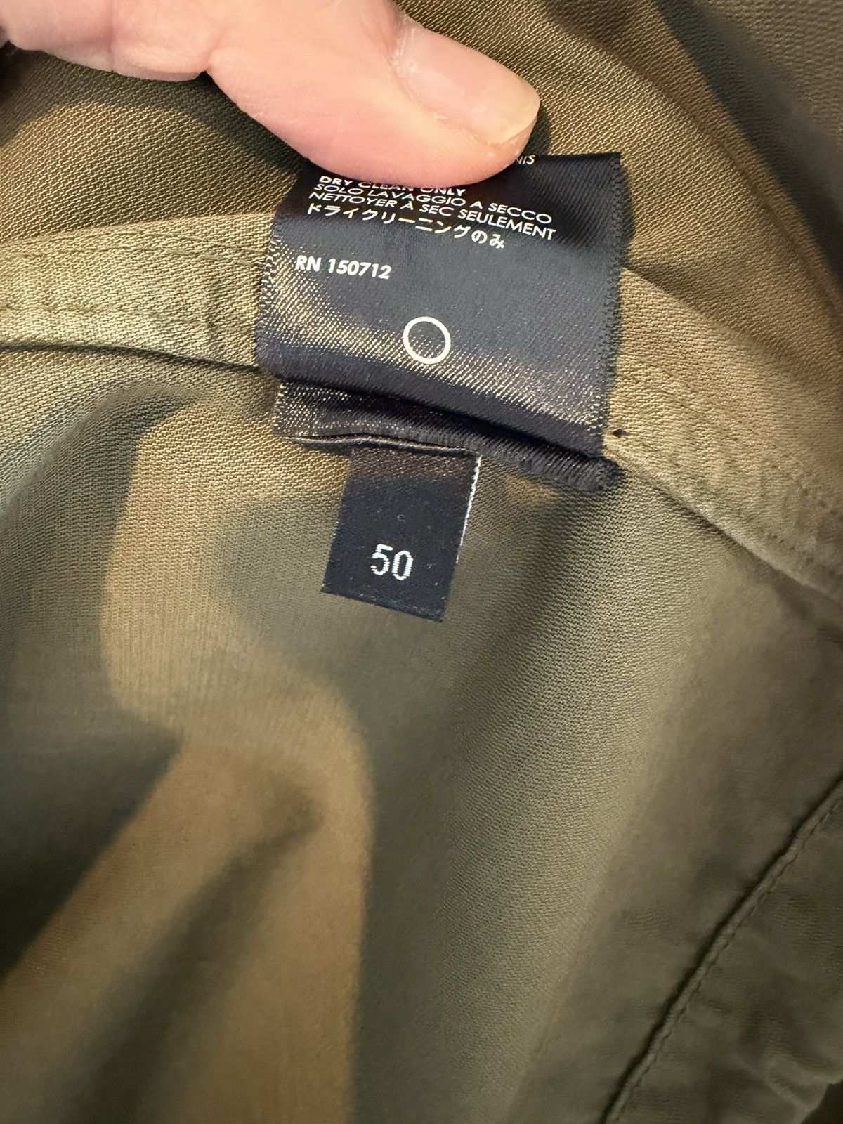 Amiri AMIRI Green Cotton M65 Military Trench Jacket Size US M / EU 48-50 / 2 - 15 Thumbnail