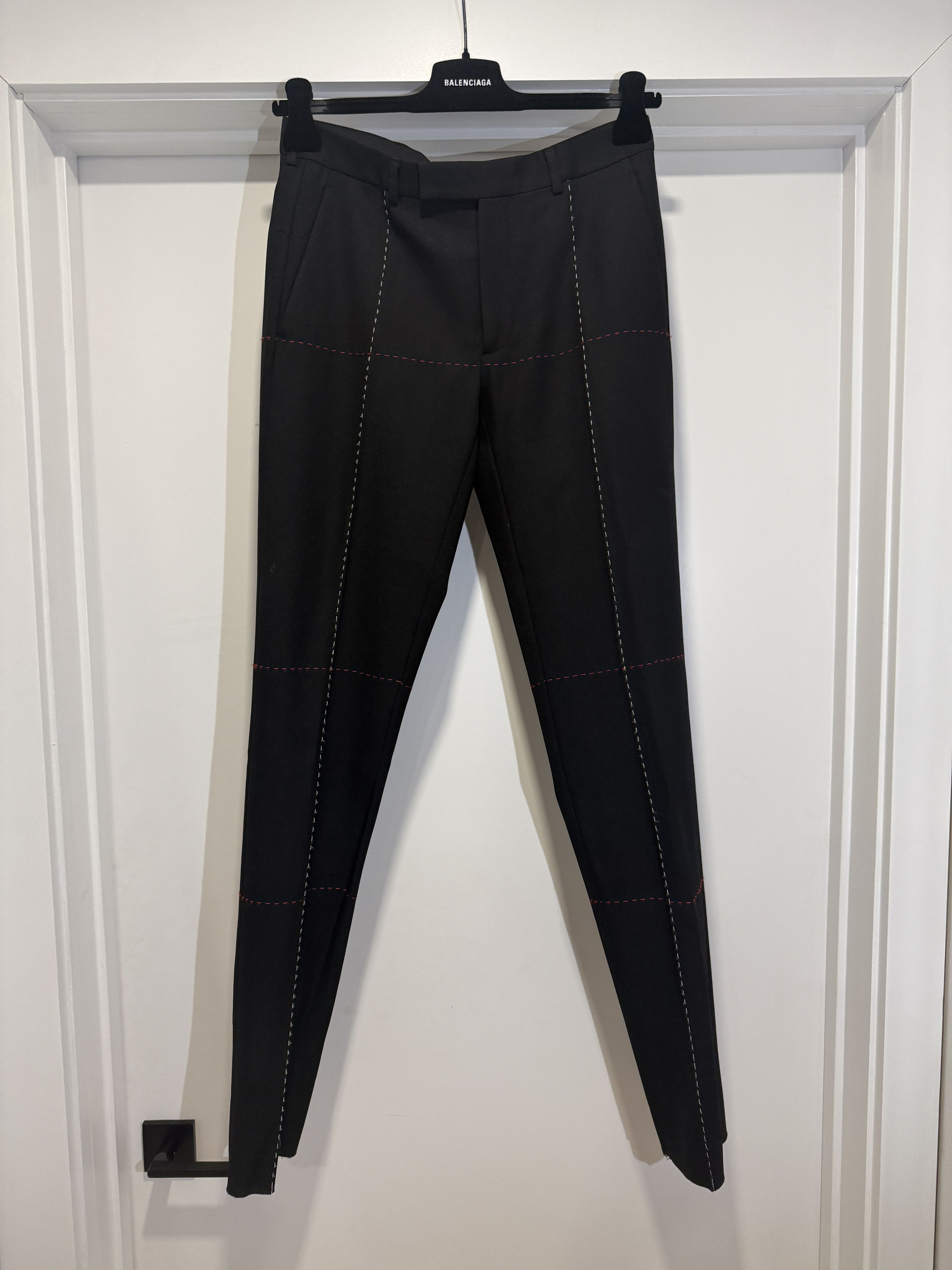 Dior Basting Stitch Suit Size 48R - 5 Thumbnail