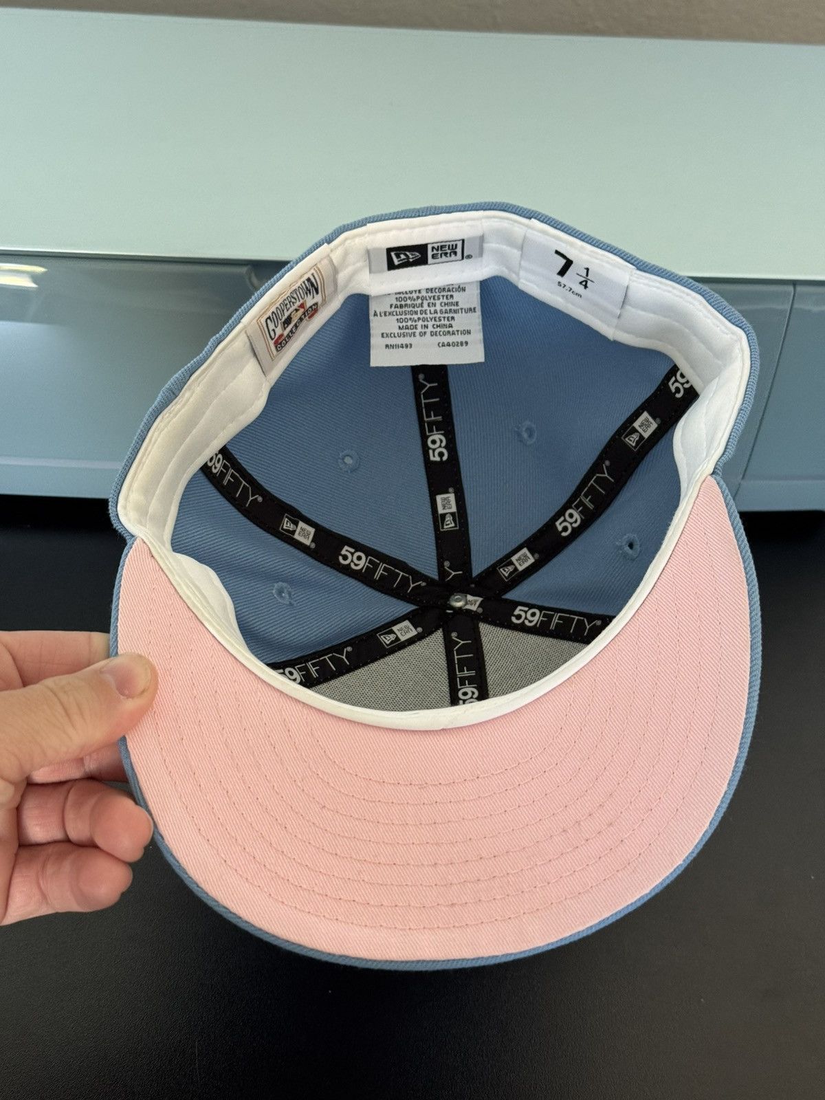 New Era Cotton candy new era mlb new york yankees 7 1/4 Size ONE SIZE - 3 Thumbnail