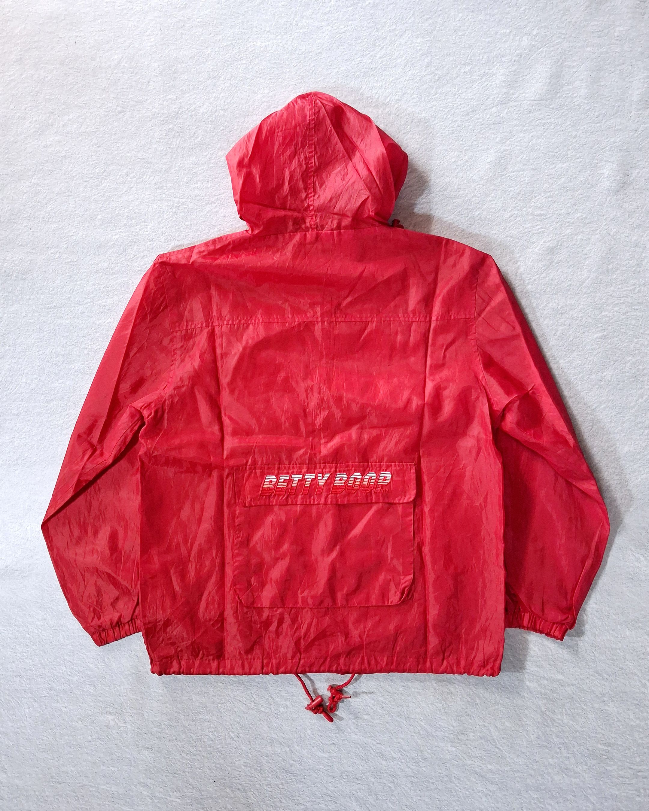 Vintage BETTY BOOP WINDBREAKER HOODED JACKET Size L / US 10 / IT 46 - 9 Thumbnail