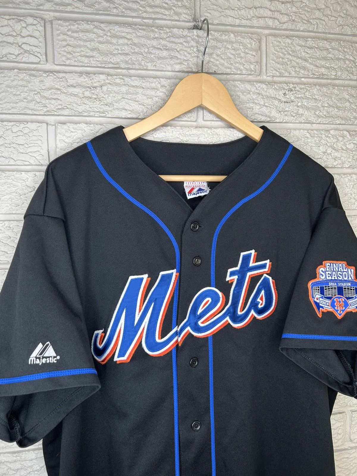 Majestic Vintage Majestic New York Mets Jose Reyes MLB Jersey Size US XL / EU 56 / 4 - 2 Thumbnail