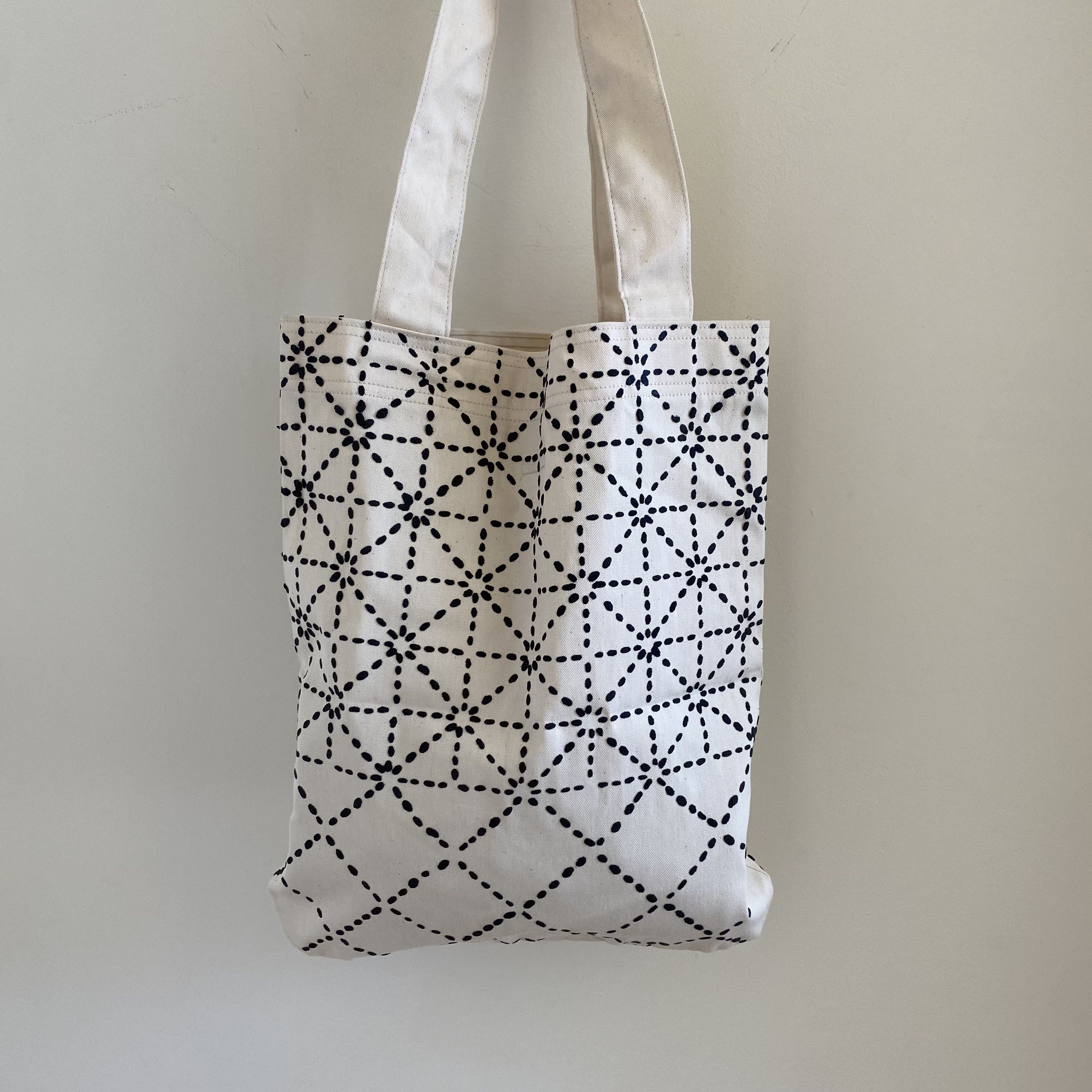 Kapital Kapital Kountry Sashiko Print Small Tote Size ONE SIZE - 6 Thumbnail