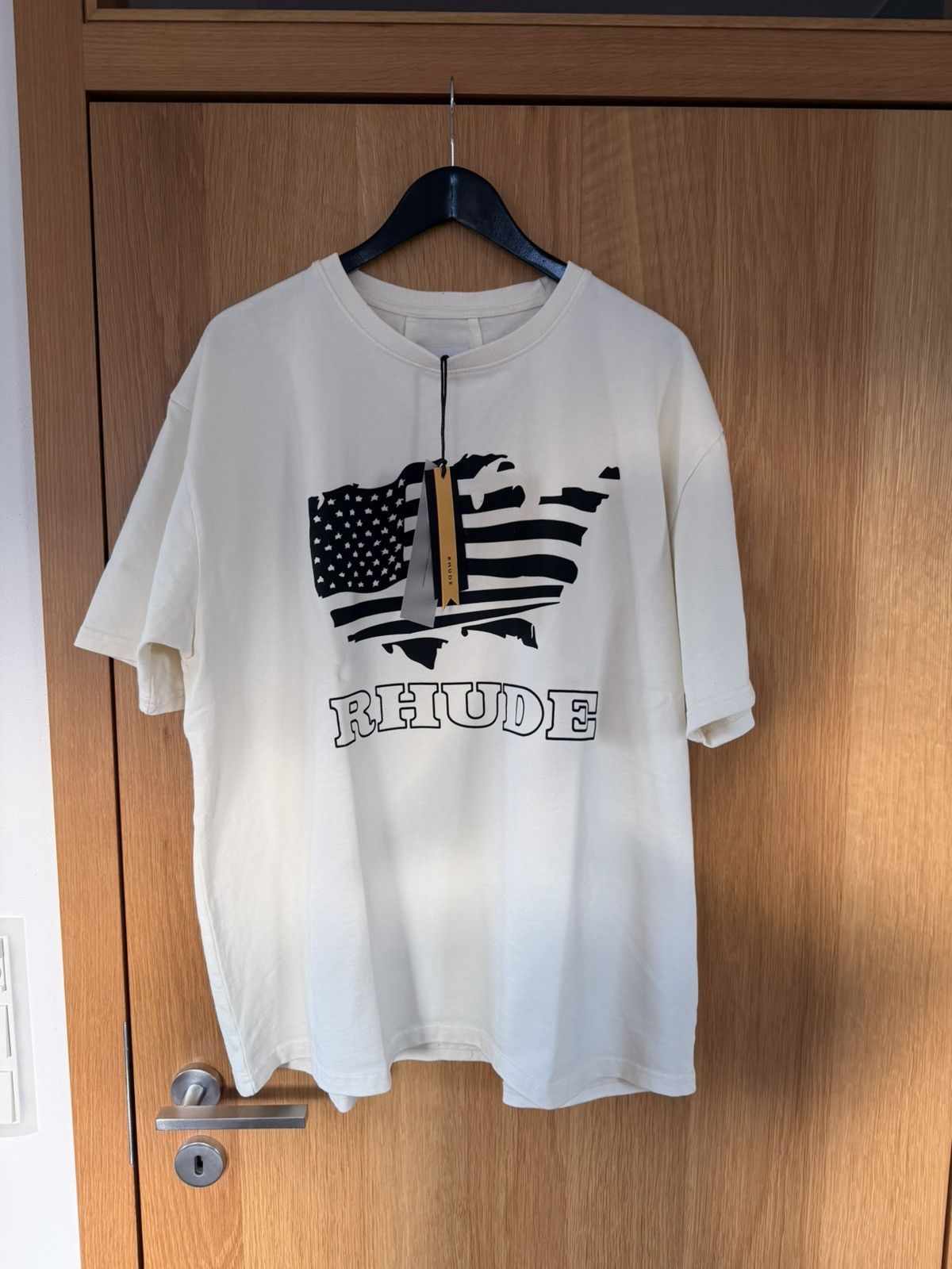 Rhude Rhude Banner Tshirt SS26 Size US XL / EU 56 / 4 - 1 Thumbnail