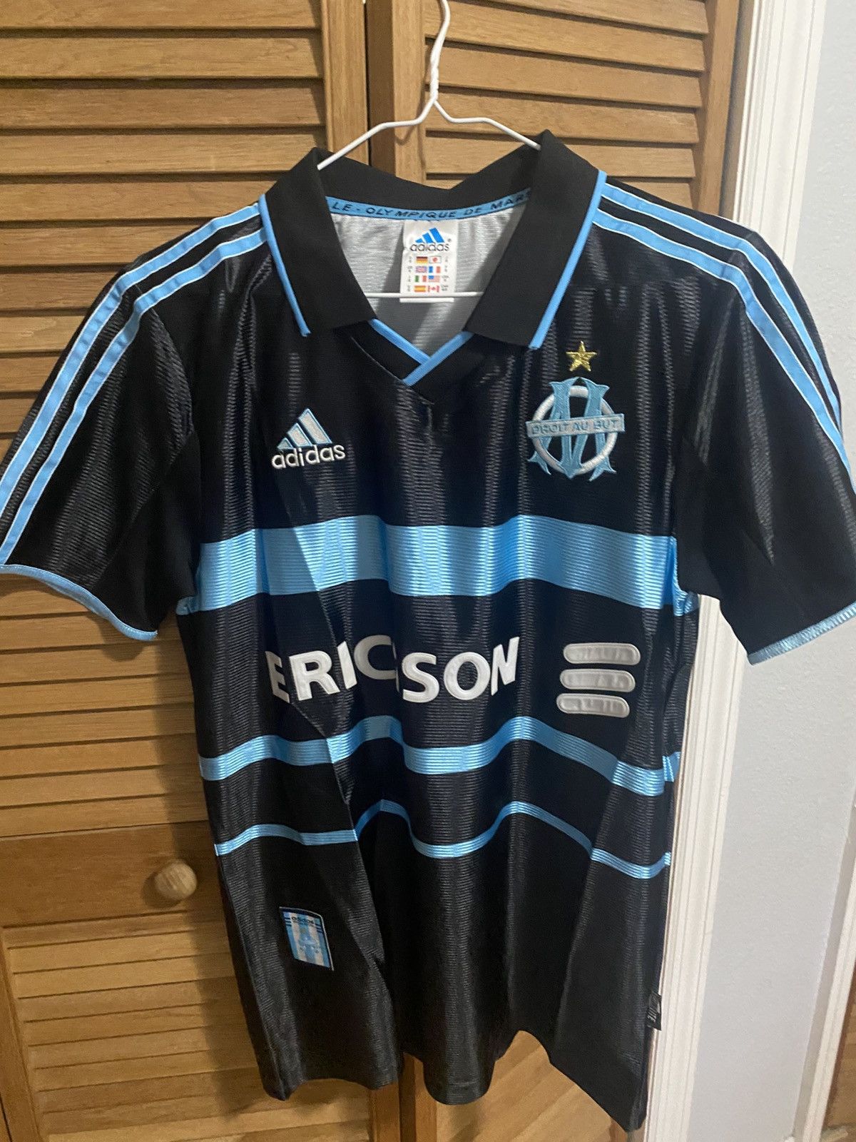 Adidas Olympic of Marseille 1999 retro kit Size US S / EU 44-46 / 1 - 1 Preview