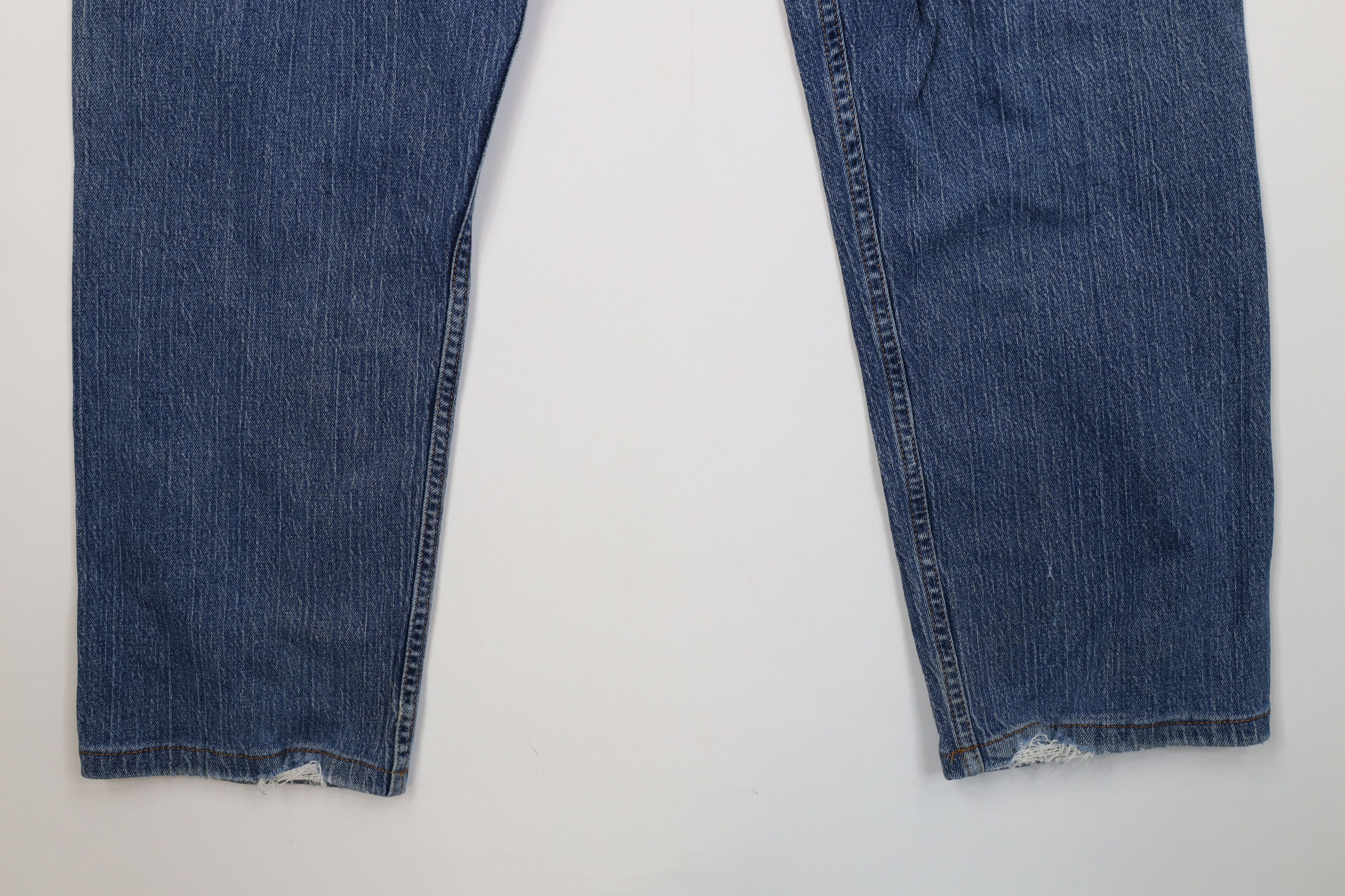 Levi's Vintage Y2K Levis 505 Regular Fit Straight Leg Denim Jeans Size US 36 / EU 52 - 16 Thumbnail