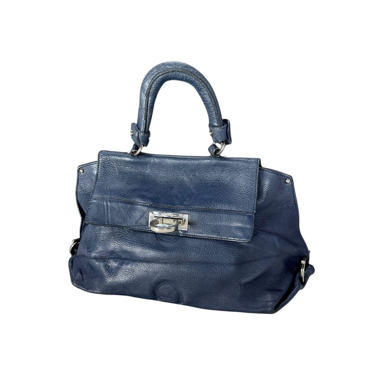 Salvatore Ferragamo 🔥SALVATORE FERRAGAMO SOFIA LEATHER HANDBAG Size ONE SIZE - 2 Thumbnail