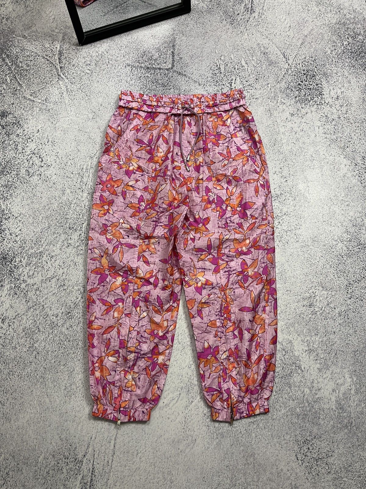 Isabel Marant Isabel Marant Lahore Floral Silk-Blend Pants Women’s Size 36 Size 26" / US 2 / IT 38 - 1 Thumbnail