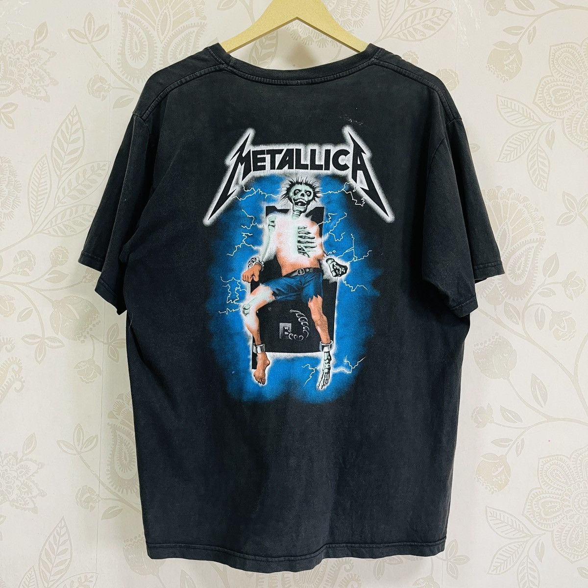 Metallica Vintage Metallica Ride The Lightning TShirt Size US L / EU 52-54 / 3 - 2 Thumbnail