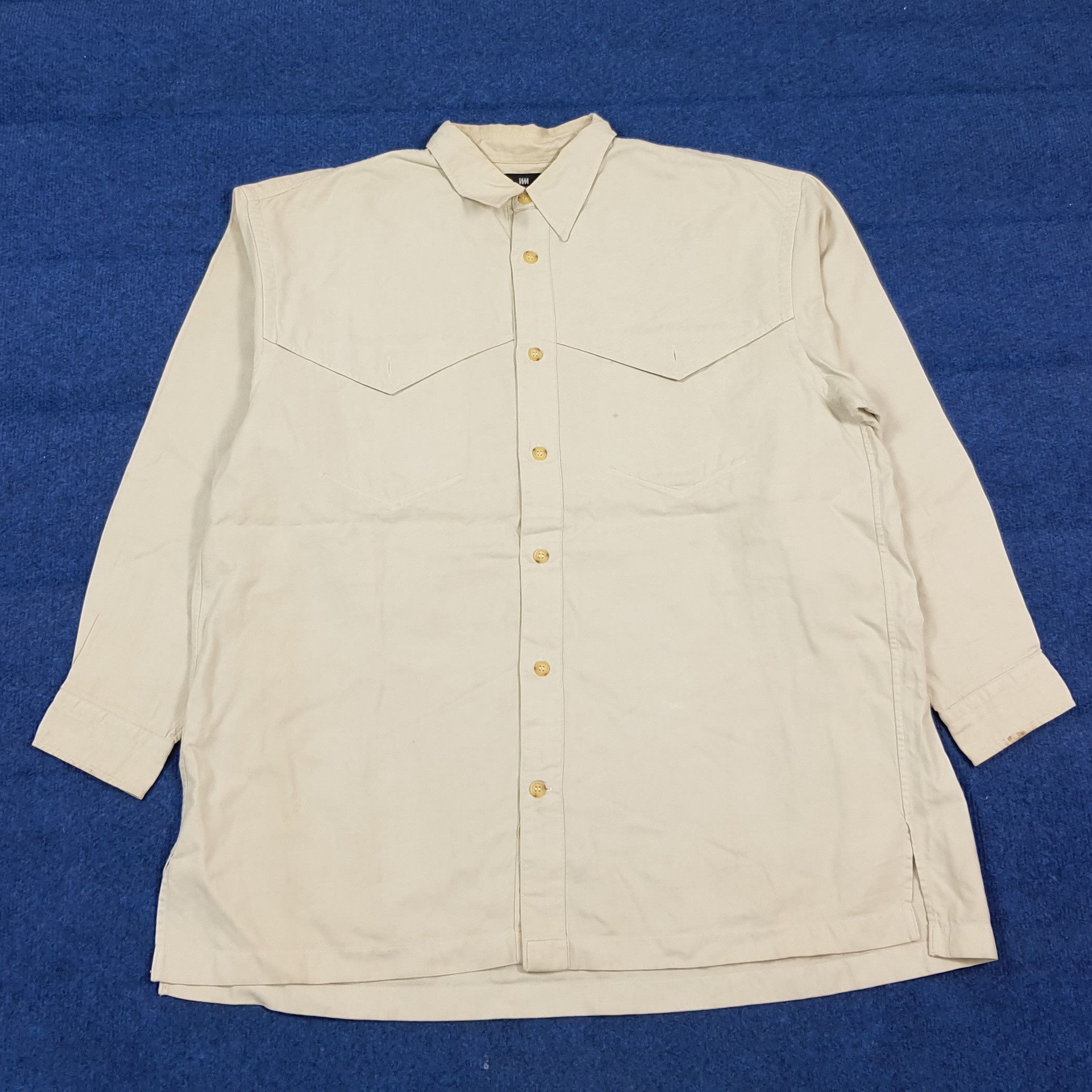Issey Miyake Vintage 80s Issey Miyake Twill Military Style C299N75 Size US L / EU 52-54 / 3 - 3 Thumbnail