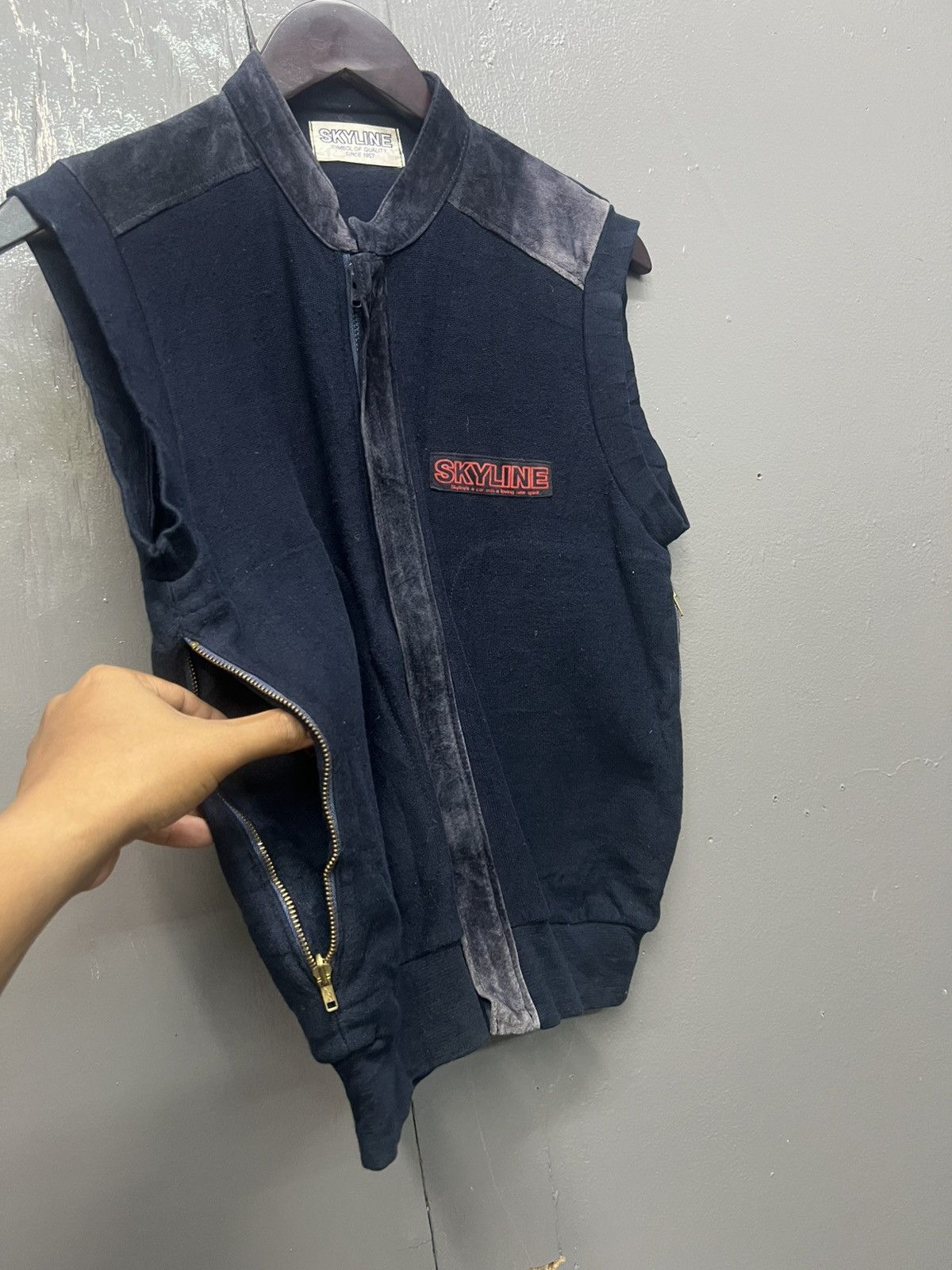 Japanese Brand Skyline Zipper Vest Size US S / EU 44-46 / 1 - 5 Thumbnail